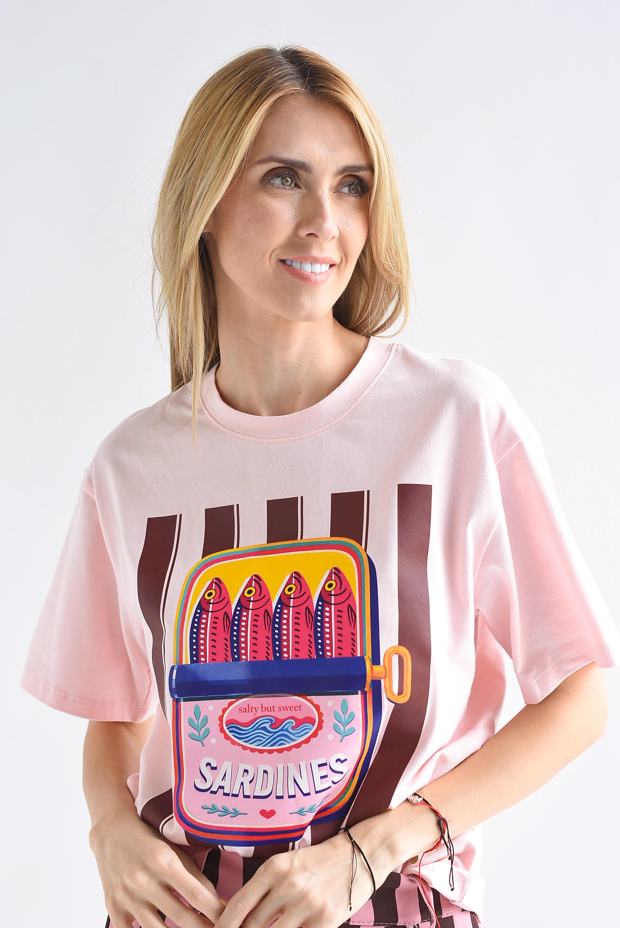 T-Shirt SARDINES rayas