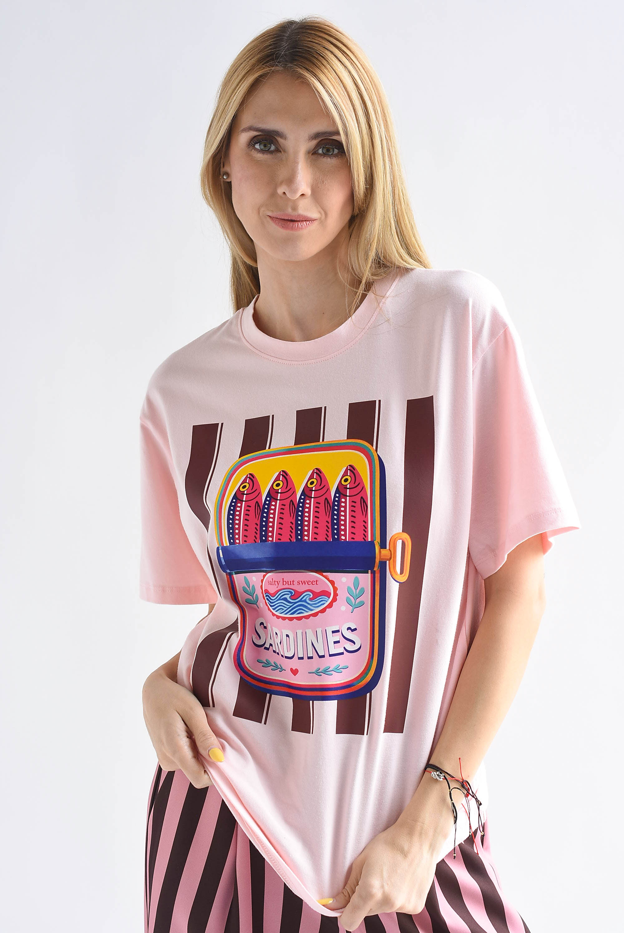 T-Shirt SARDINES rayas