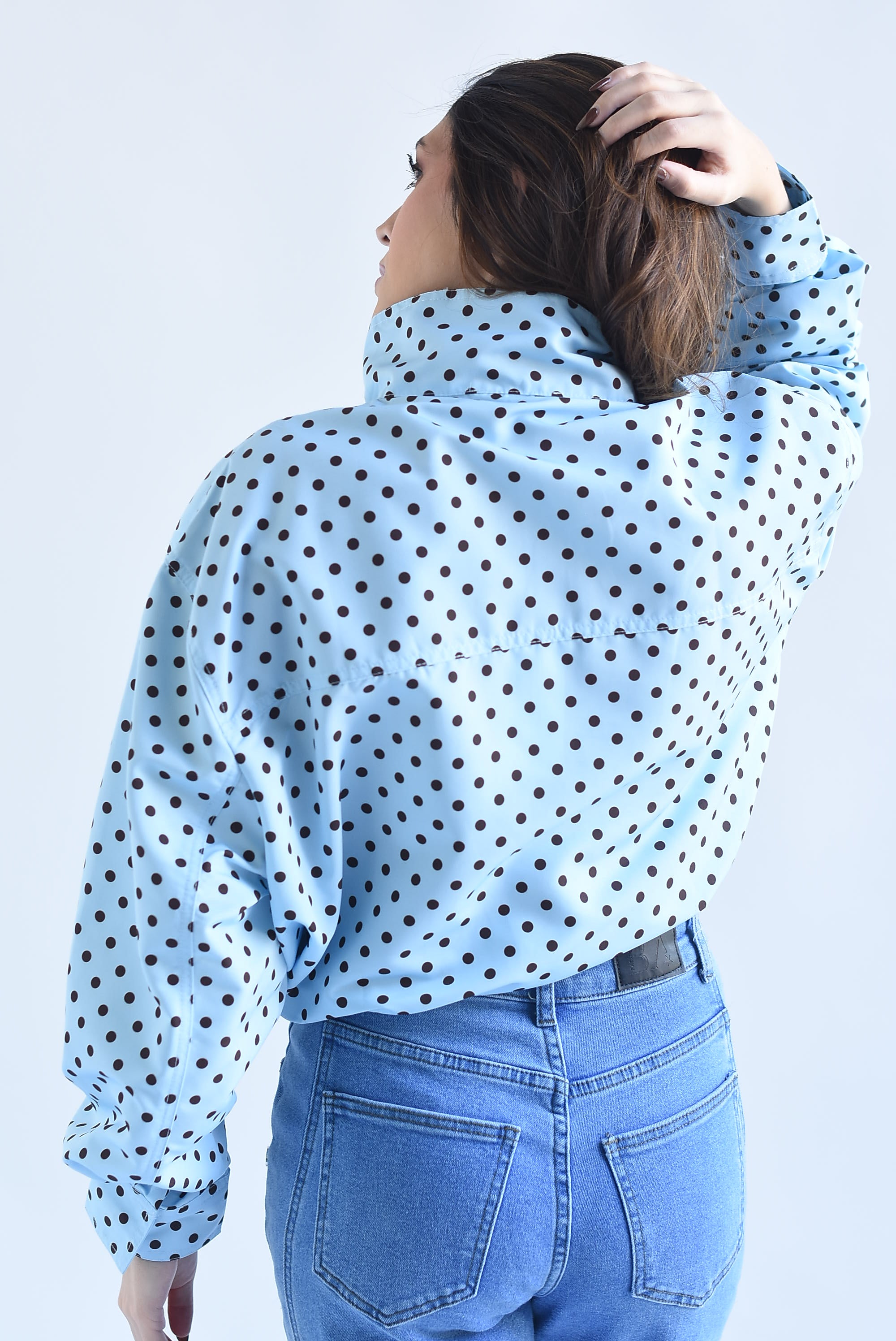 Chamarra polka dots jaretas