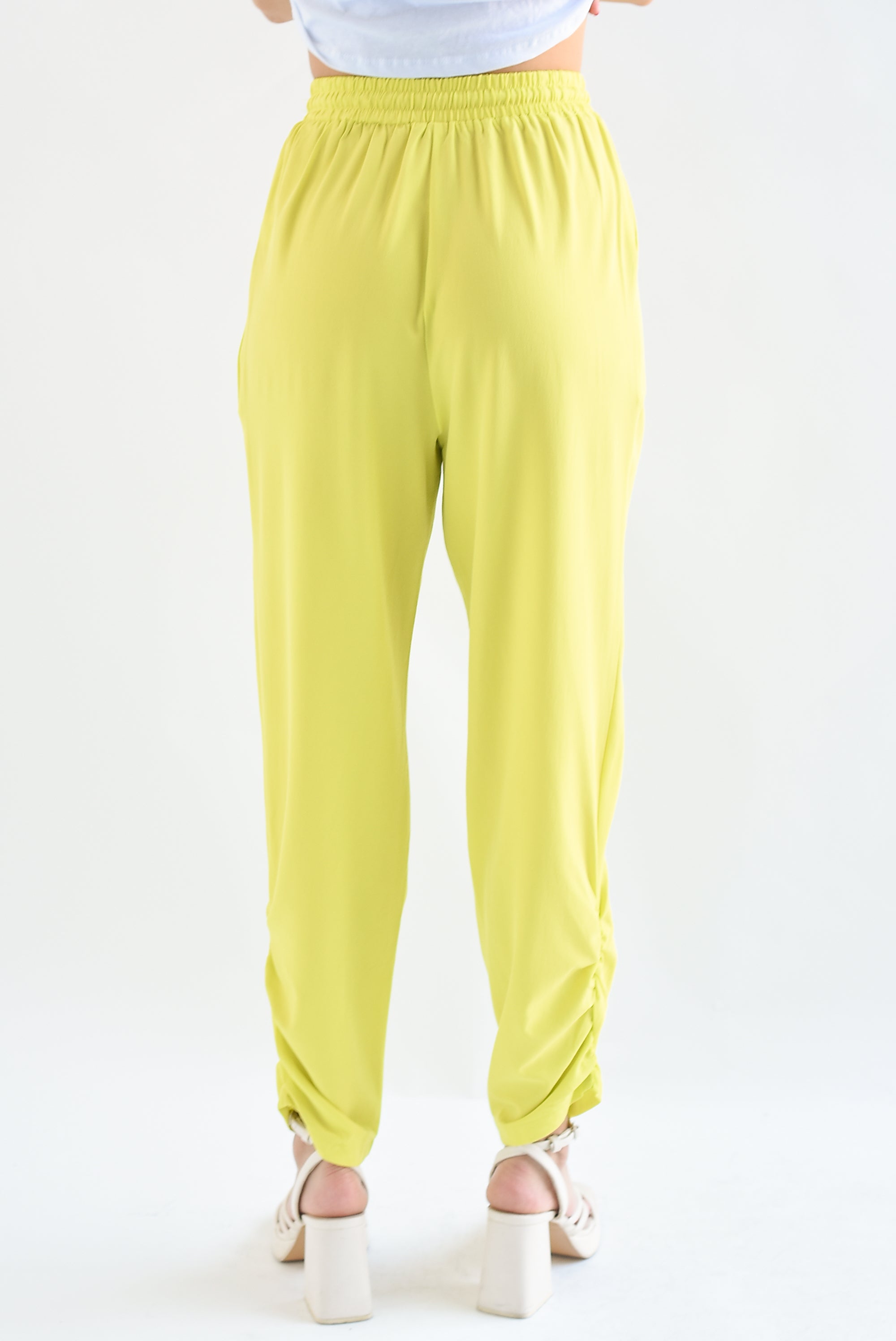 Pantalón simulación jogger Lime