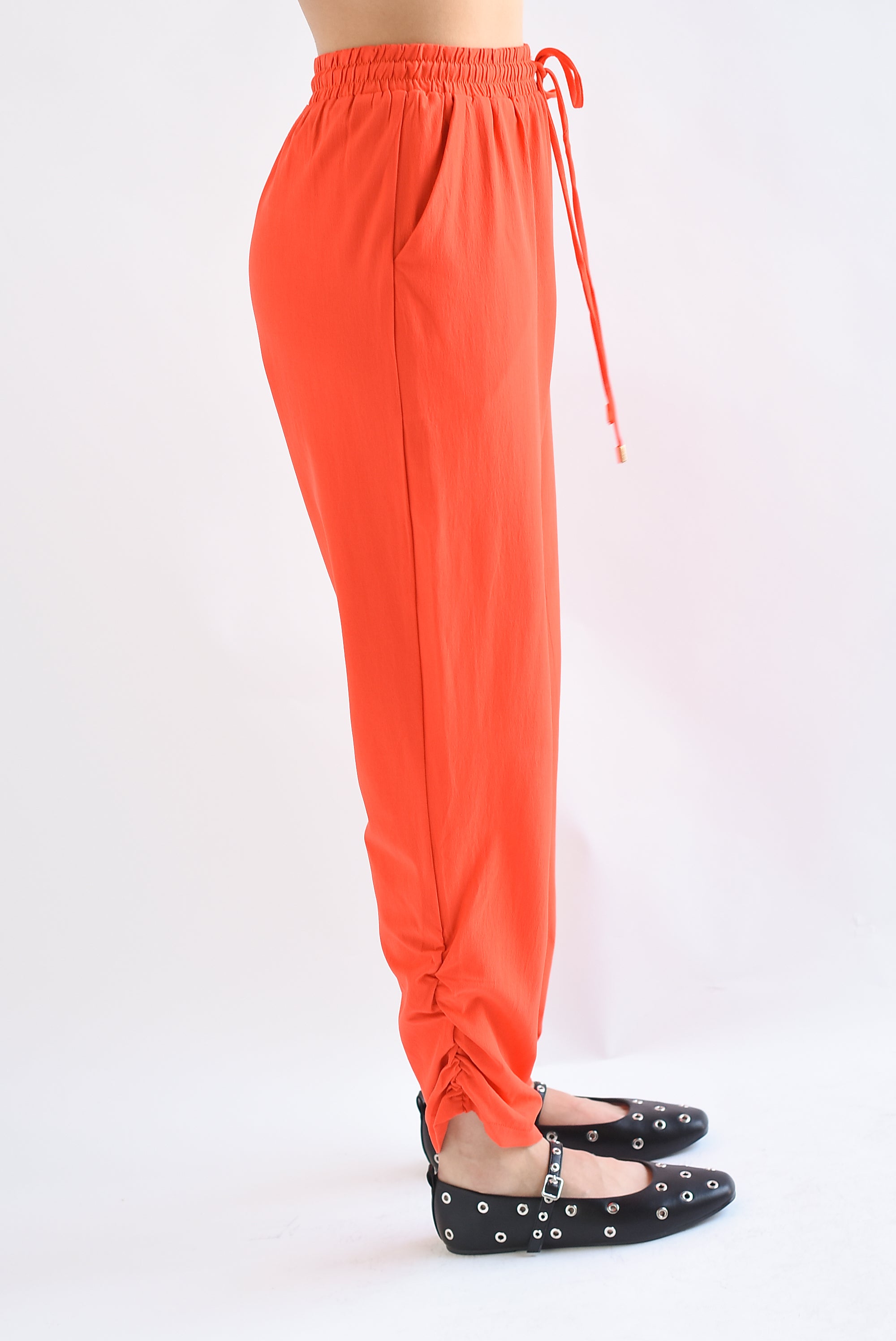 Pantalón simulación jogger Rojo Tomate