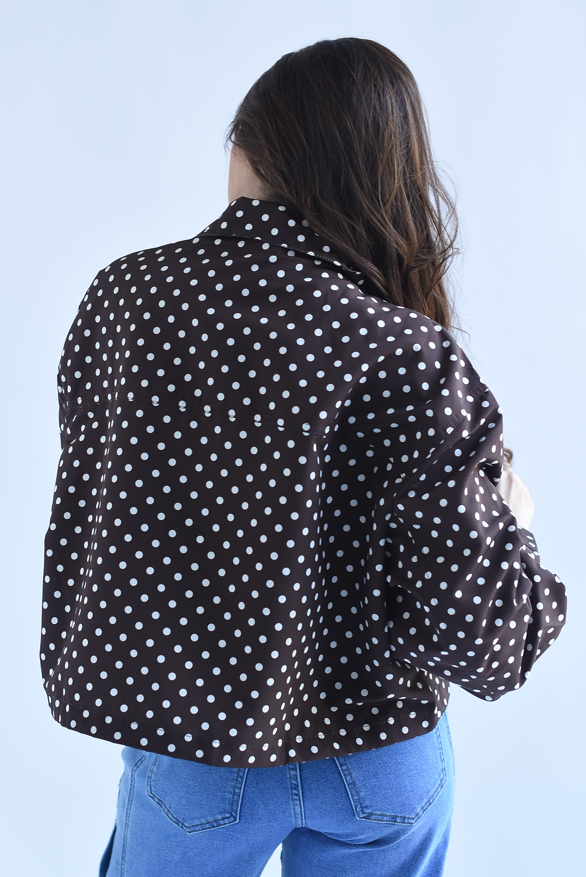 Chamarra polka dots jareta