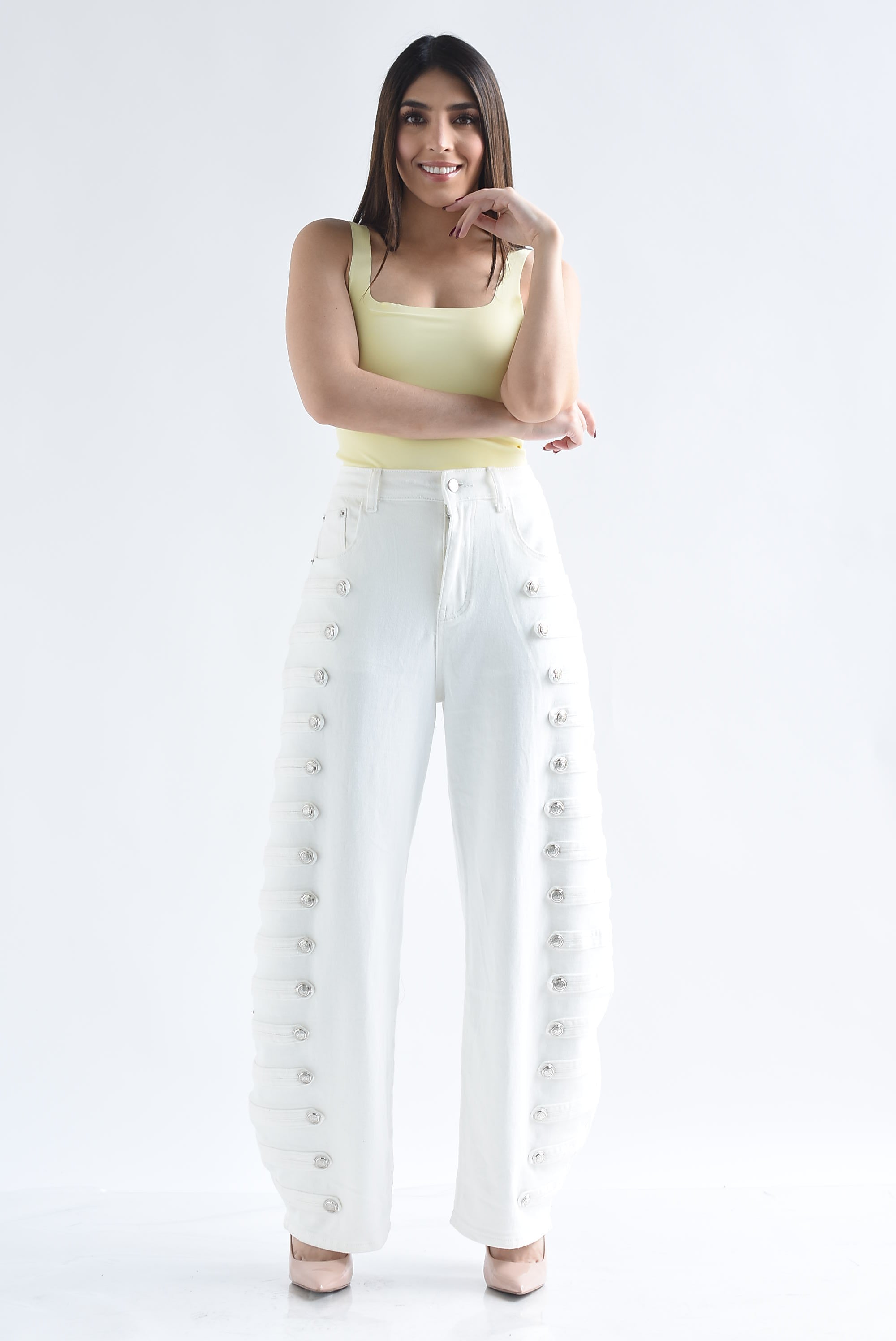 Jeans barrel militar