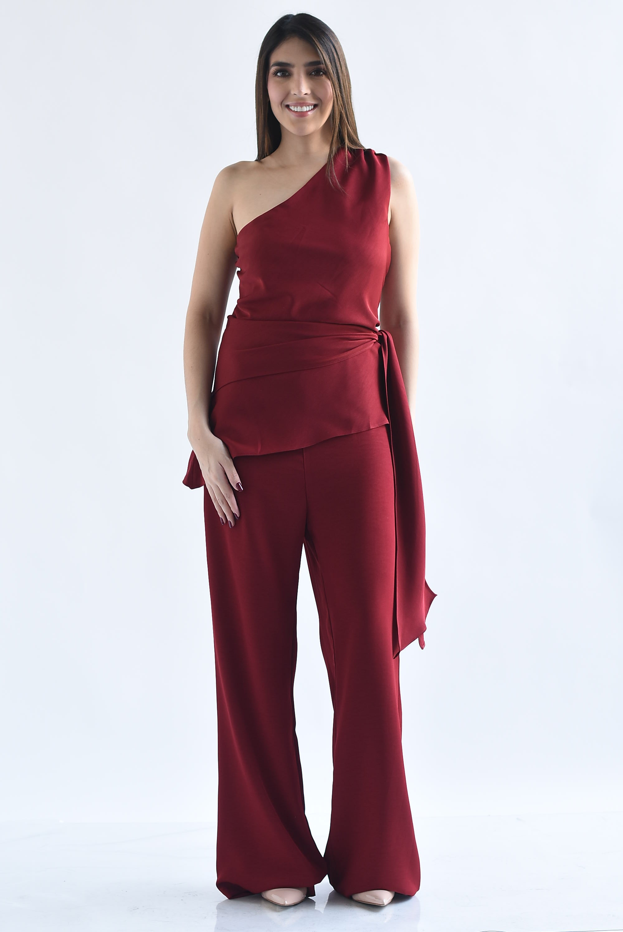Jumpsuit asimétrico cinta