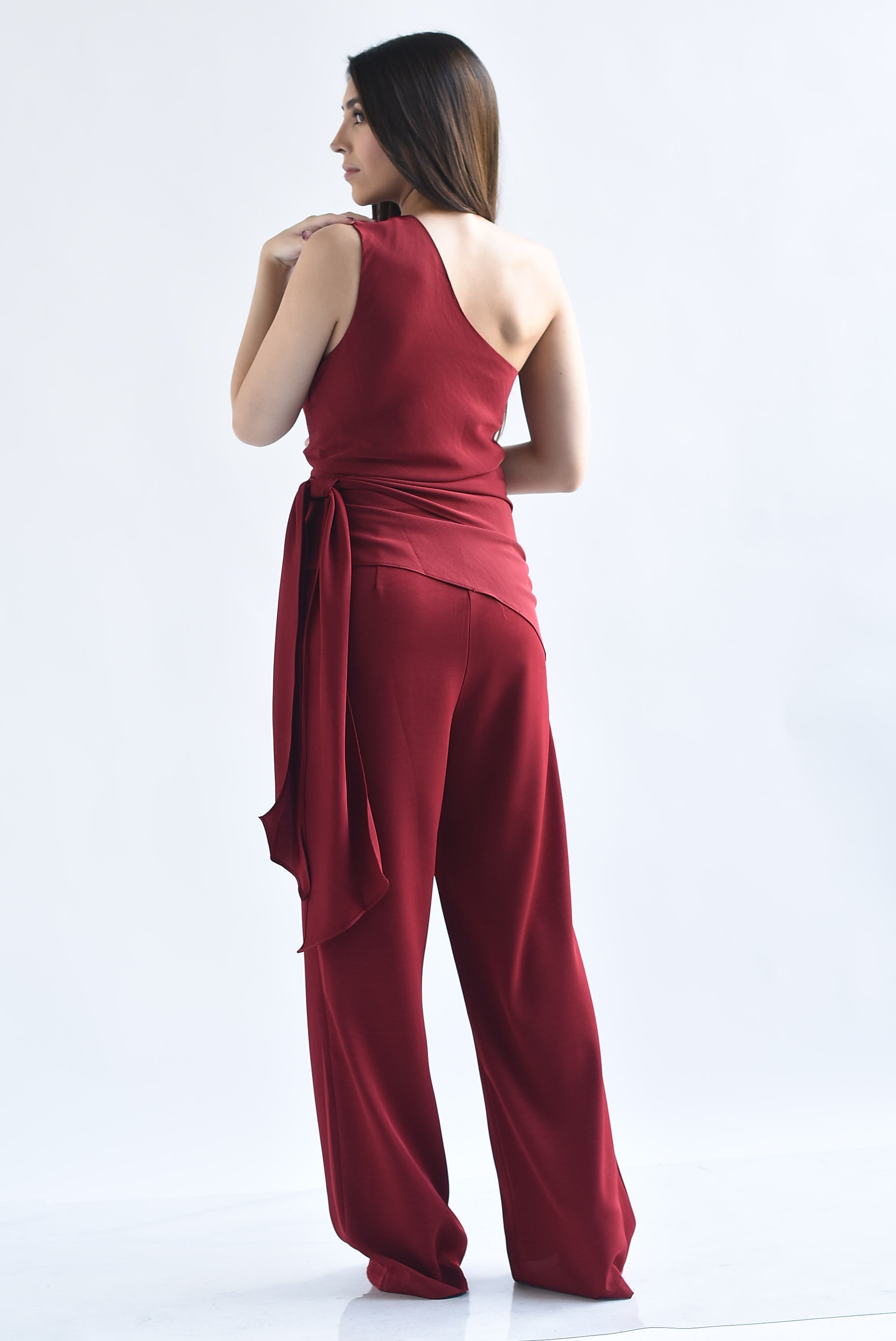 Jumpsuit asimétrico cinta