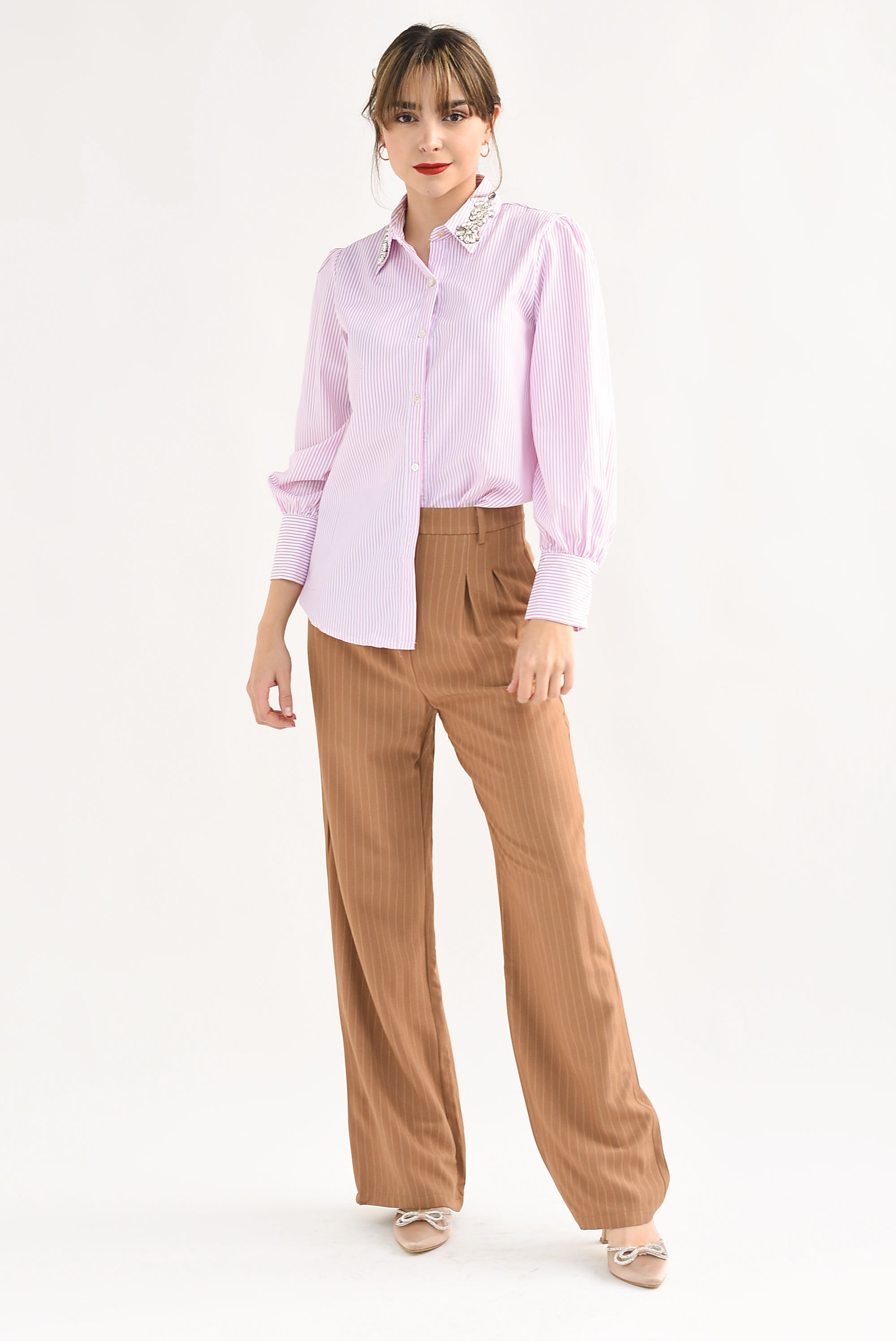 Pantalon de vestir online con rayas