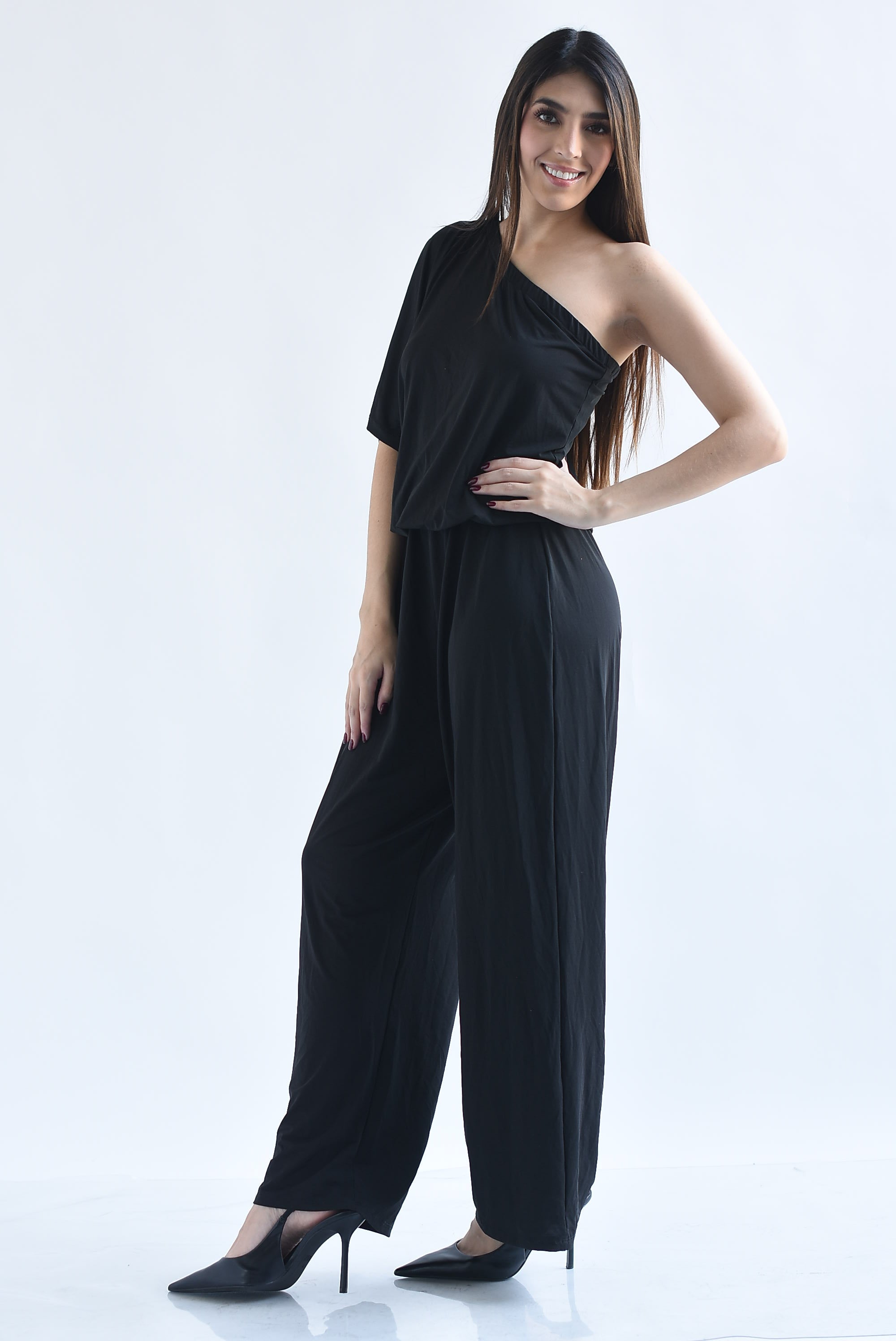 Jumpsuit asimétrico licra