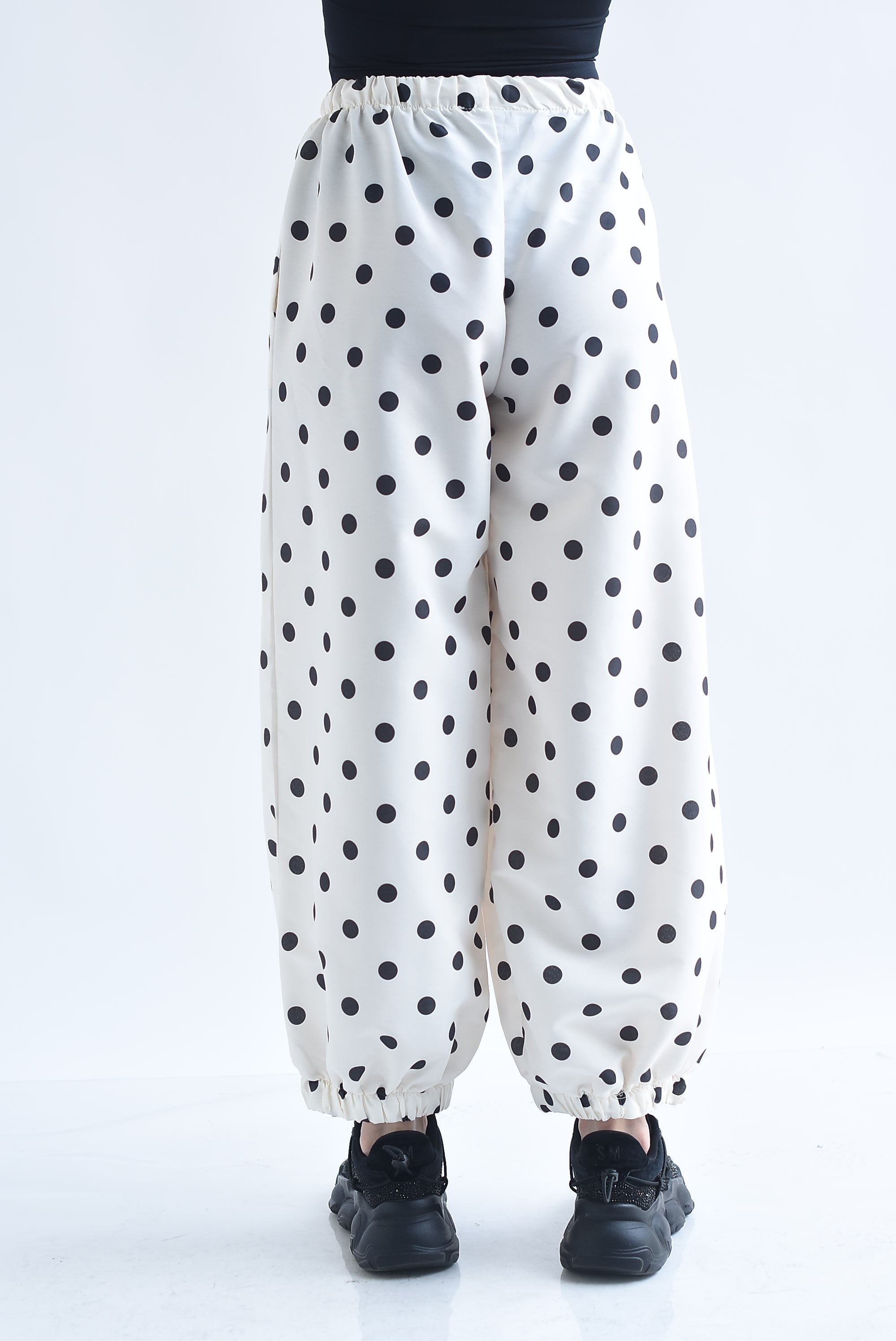 Pantalón globo polka dots jareta