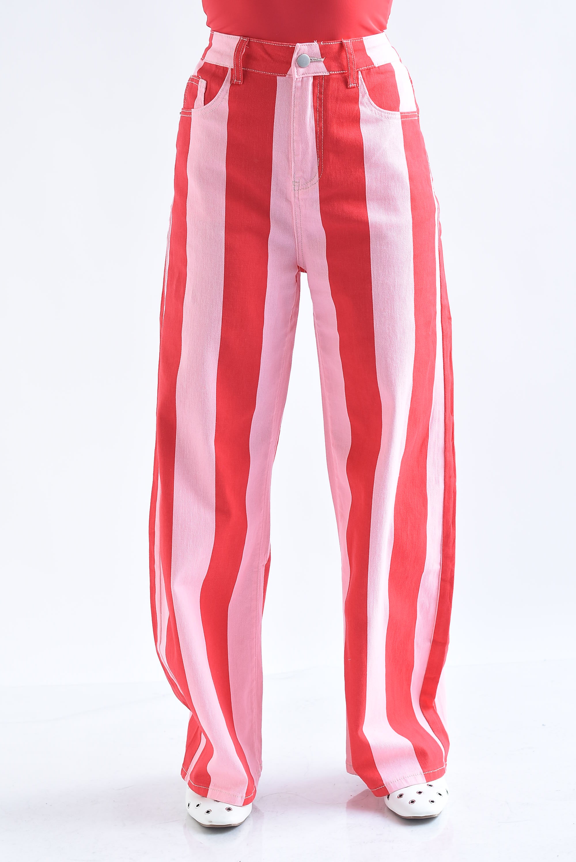 Jeans rayas bitono