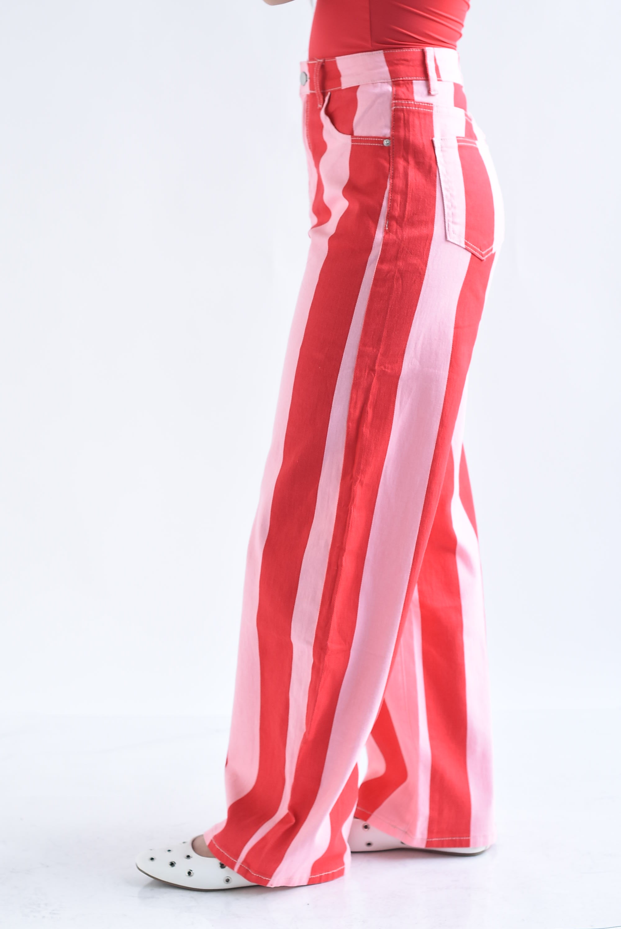Jeans rayas bitono