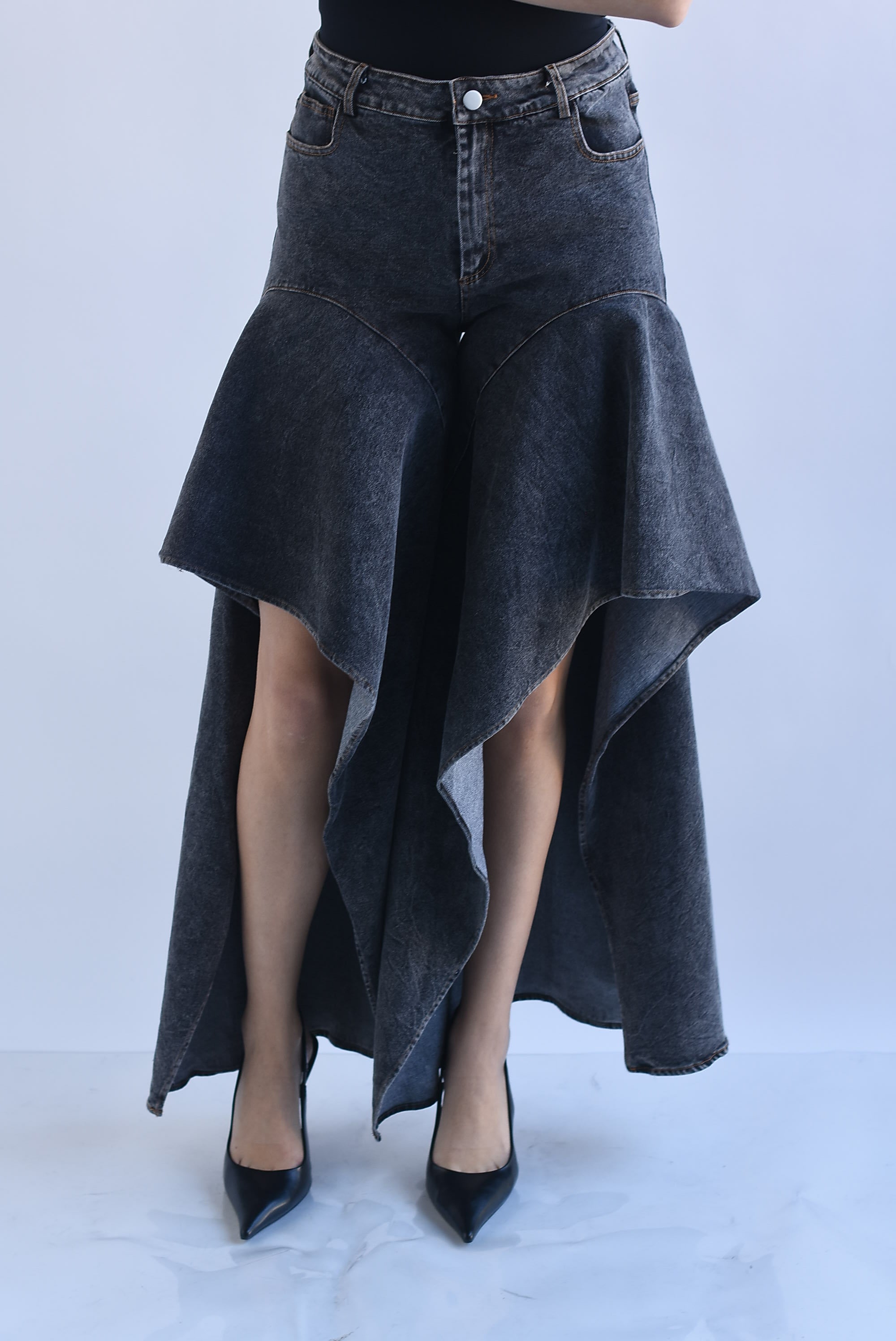 Jeans abertura olán