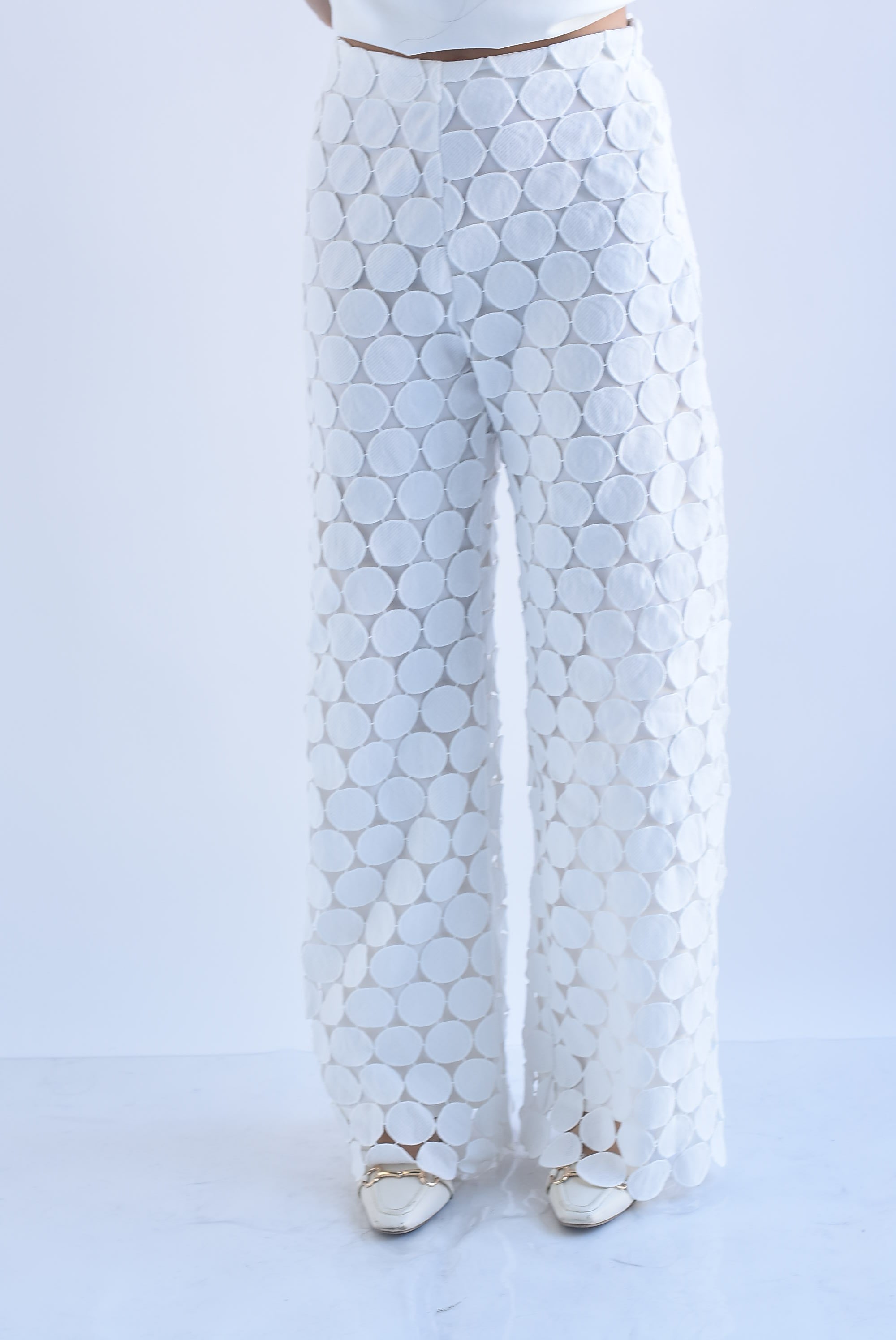 Pantalón calado círculos