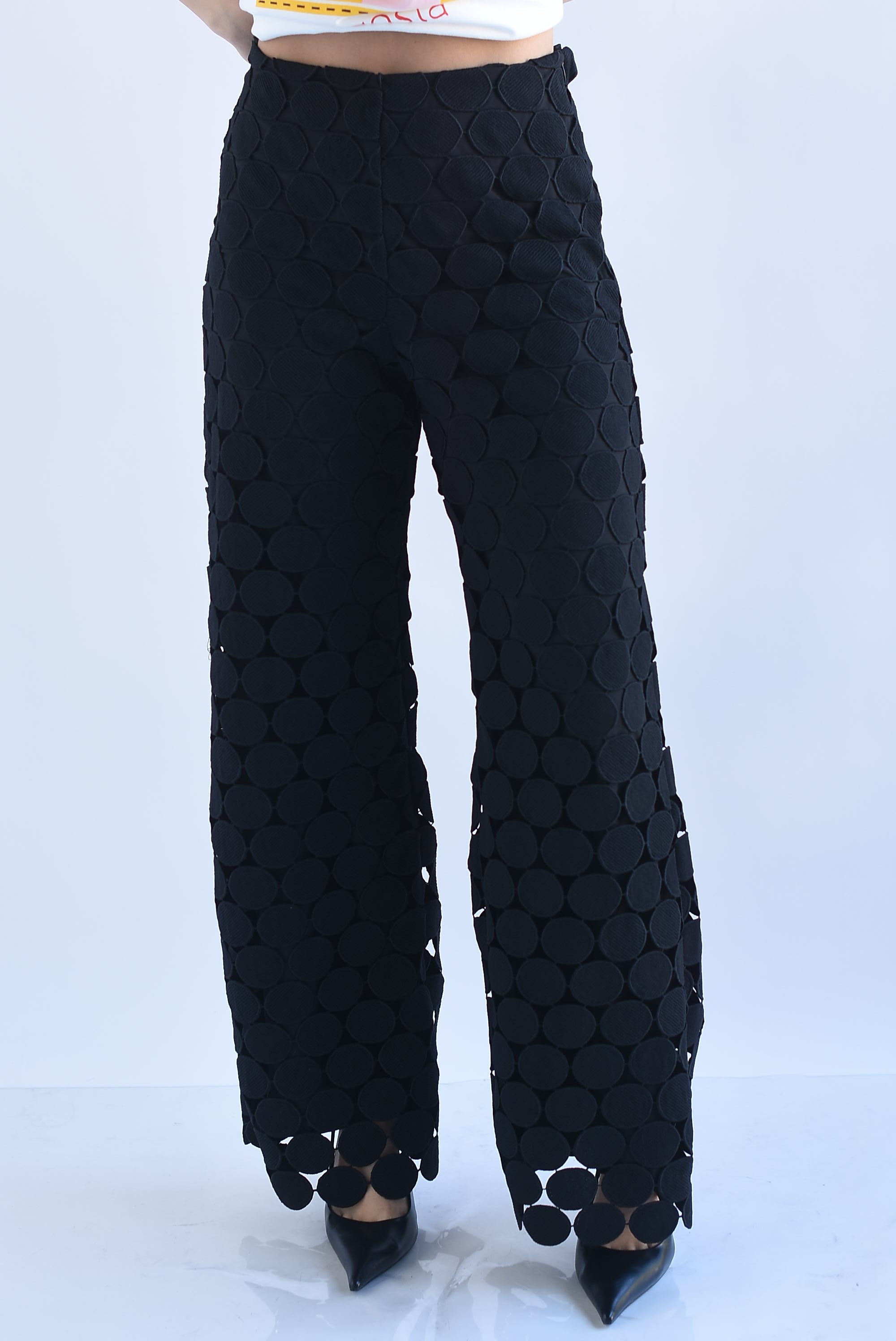 Pantalón calado círculos