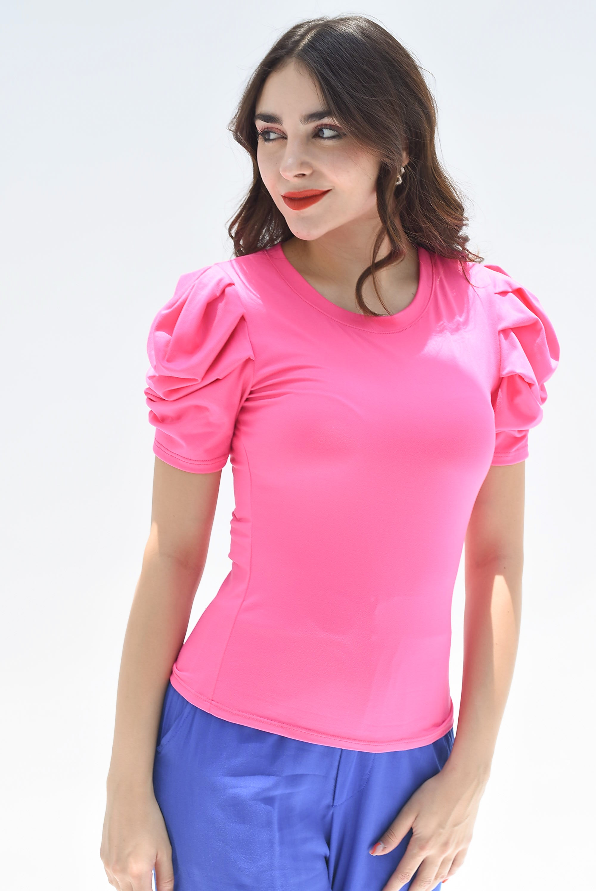 Blusa manga puffy Fiusha