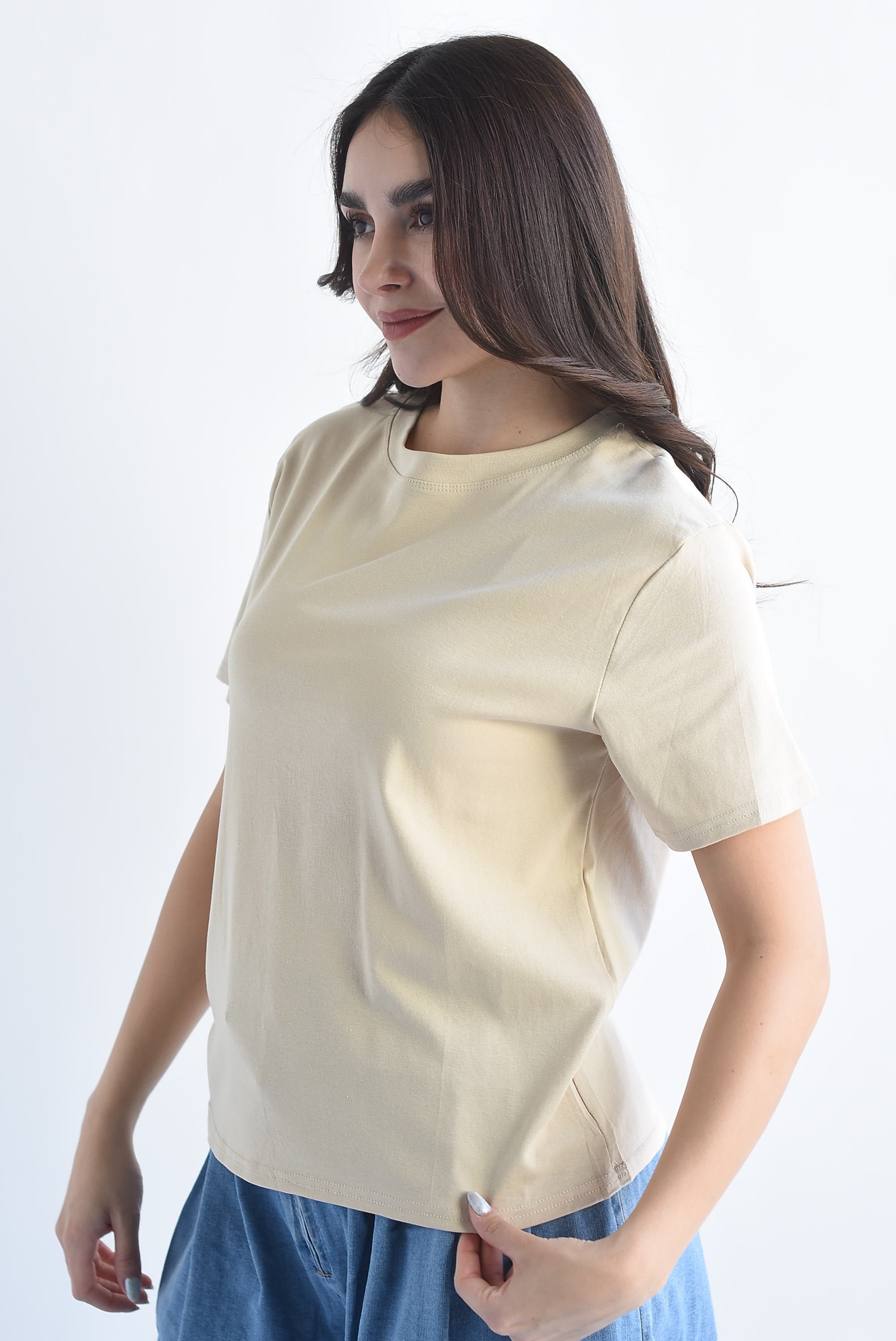 T-Shirt básica algodón