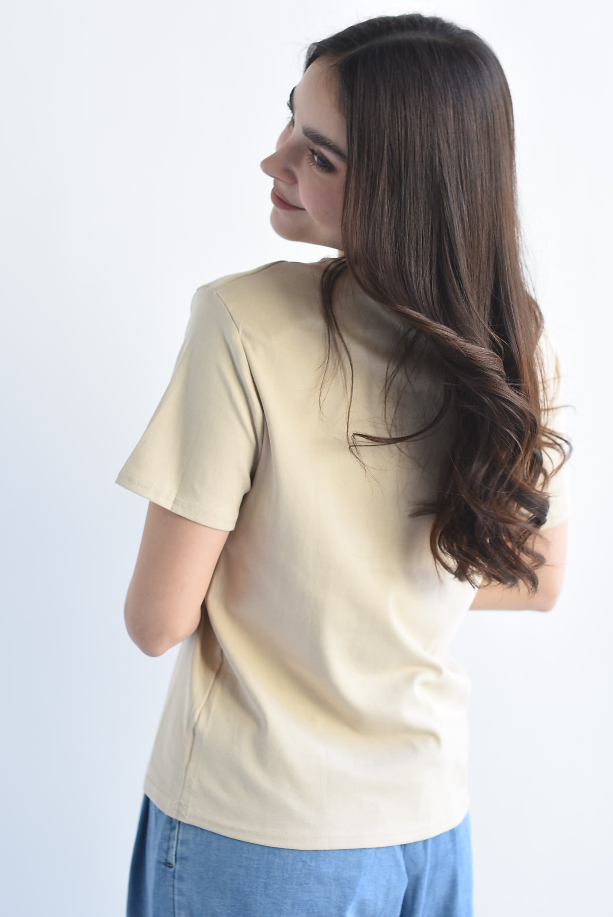 T-Shirt básica algodón