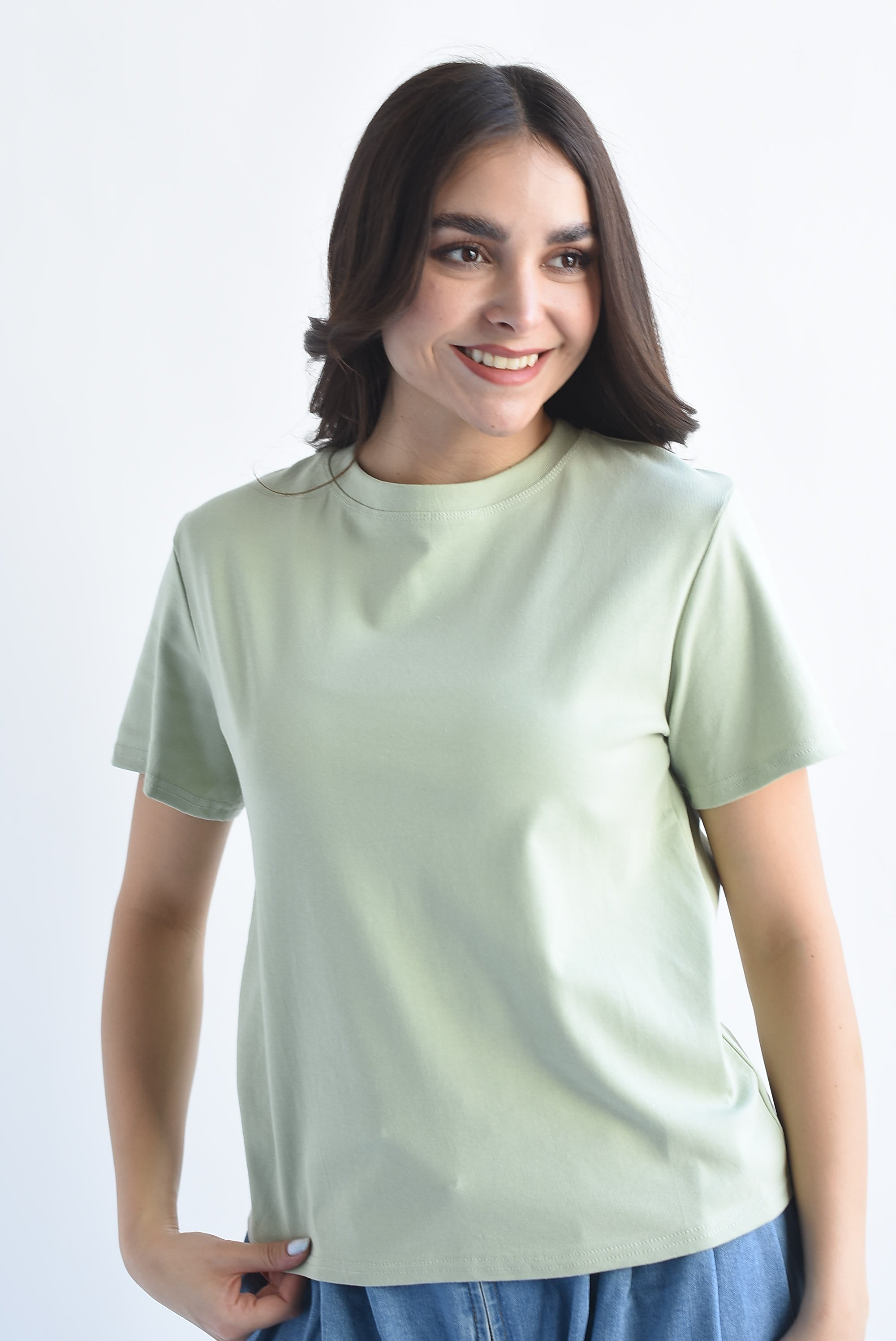 T-Shirt básica algodón