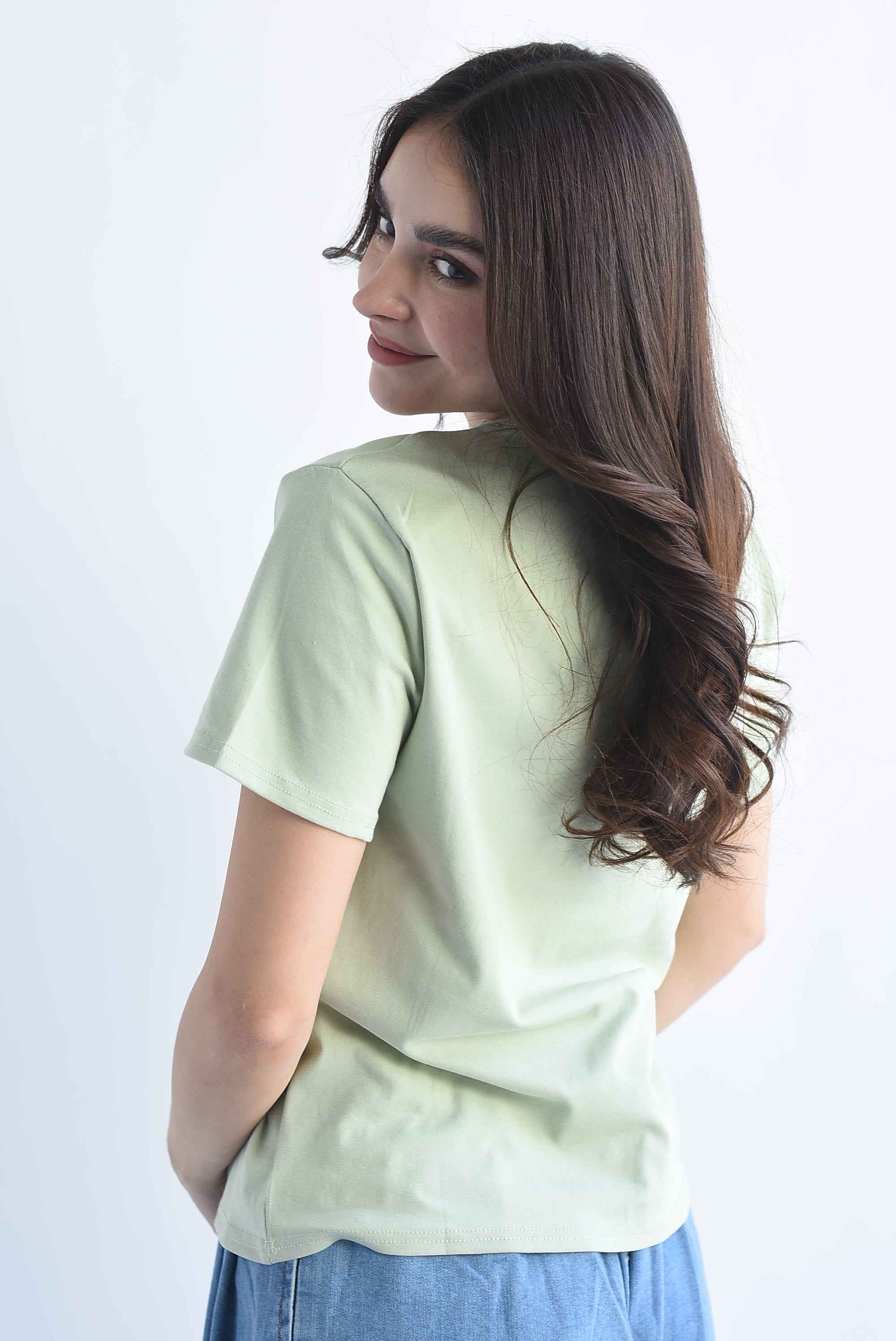 T-Shirt básica algodón