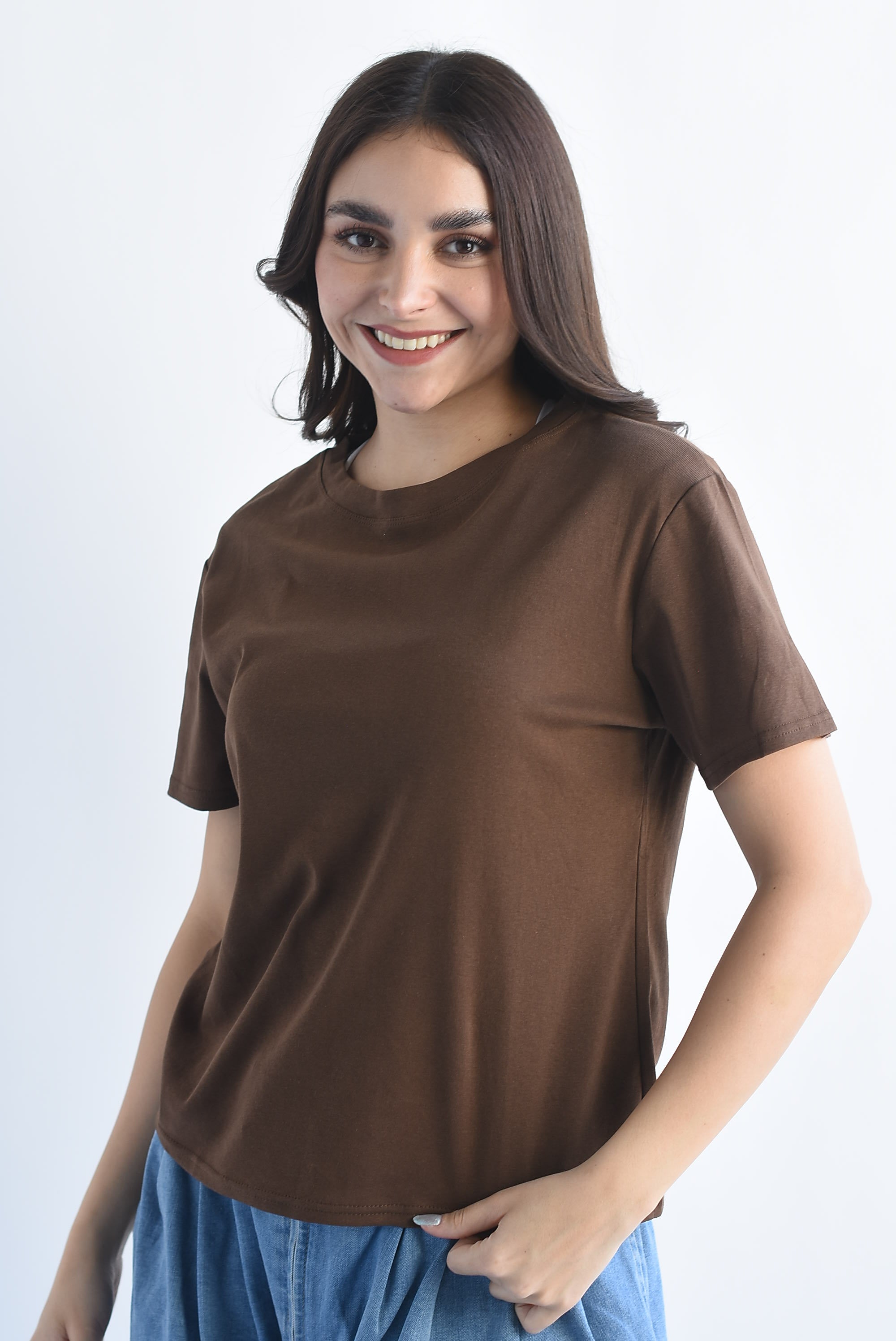 T-Shirt básica algodón