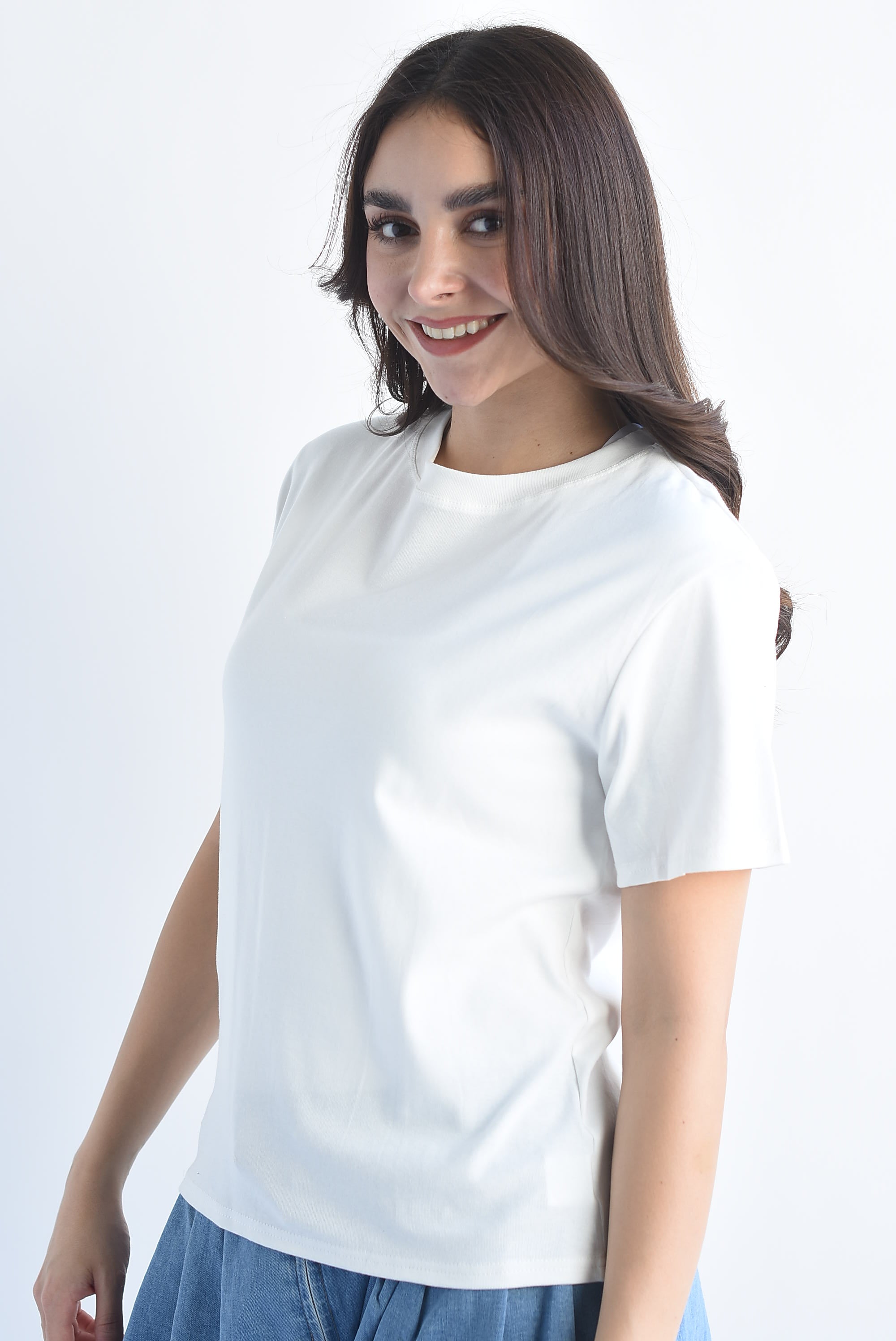 T-Shirt básica algodón