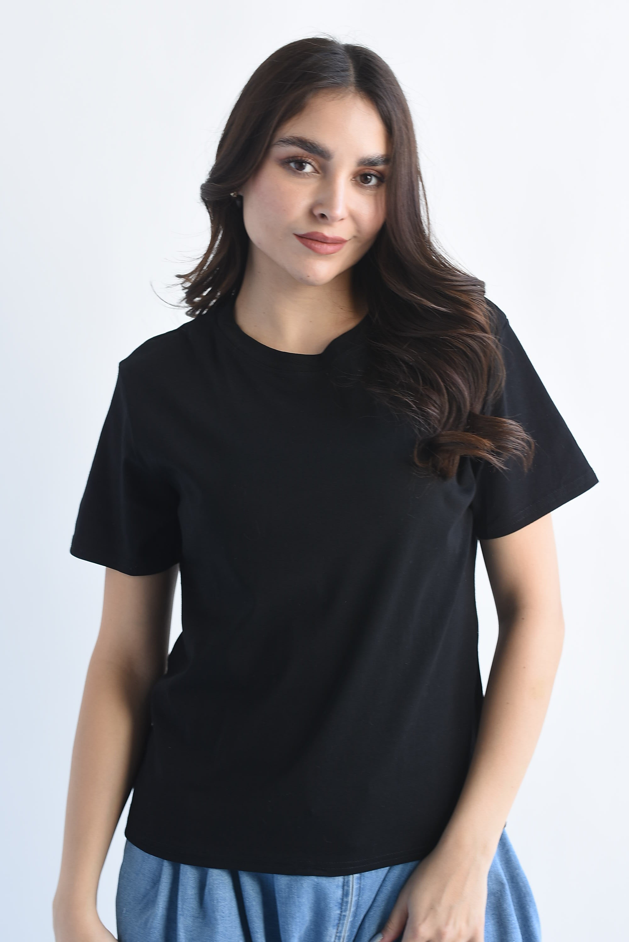 T-Shirt básica algodón
