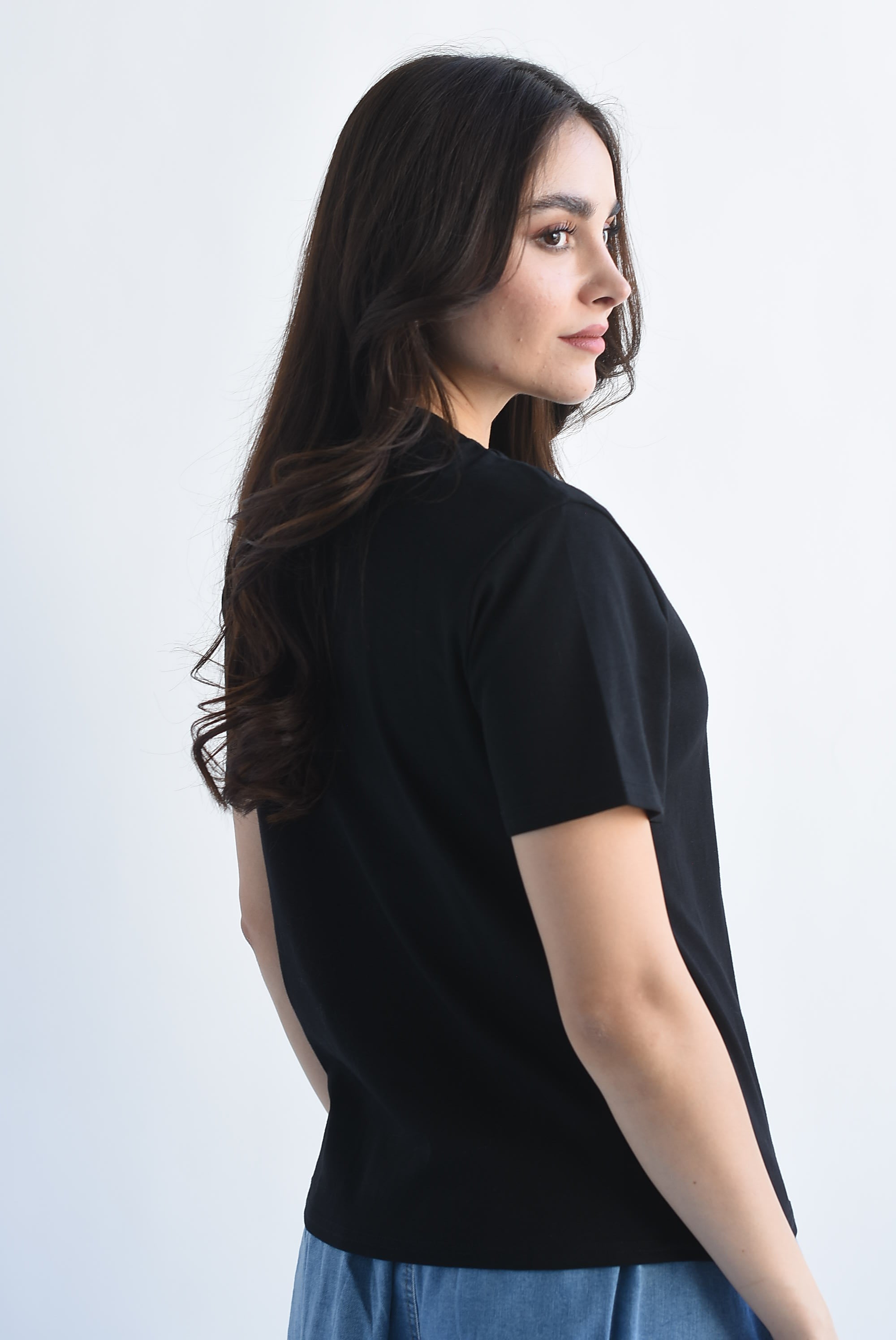 T-Shirt básica algodón