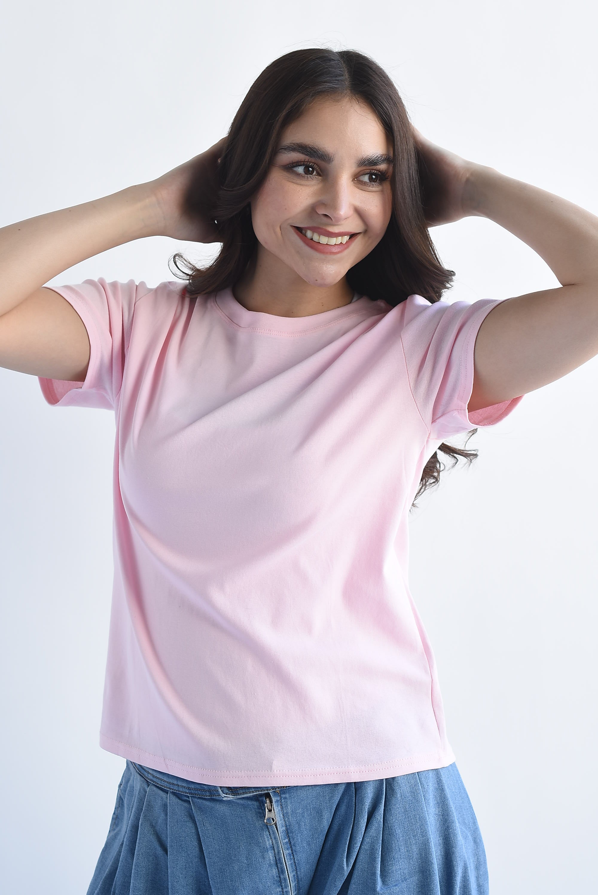 T-Shirt básica algodón