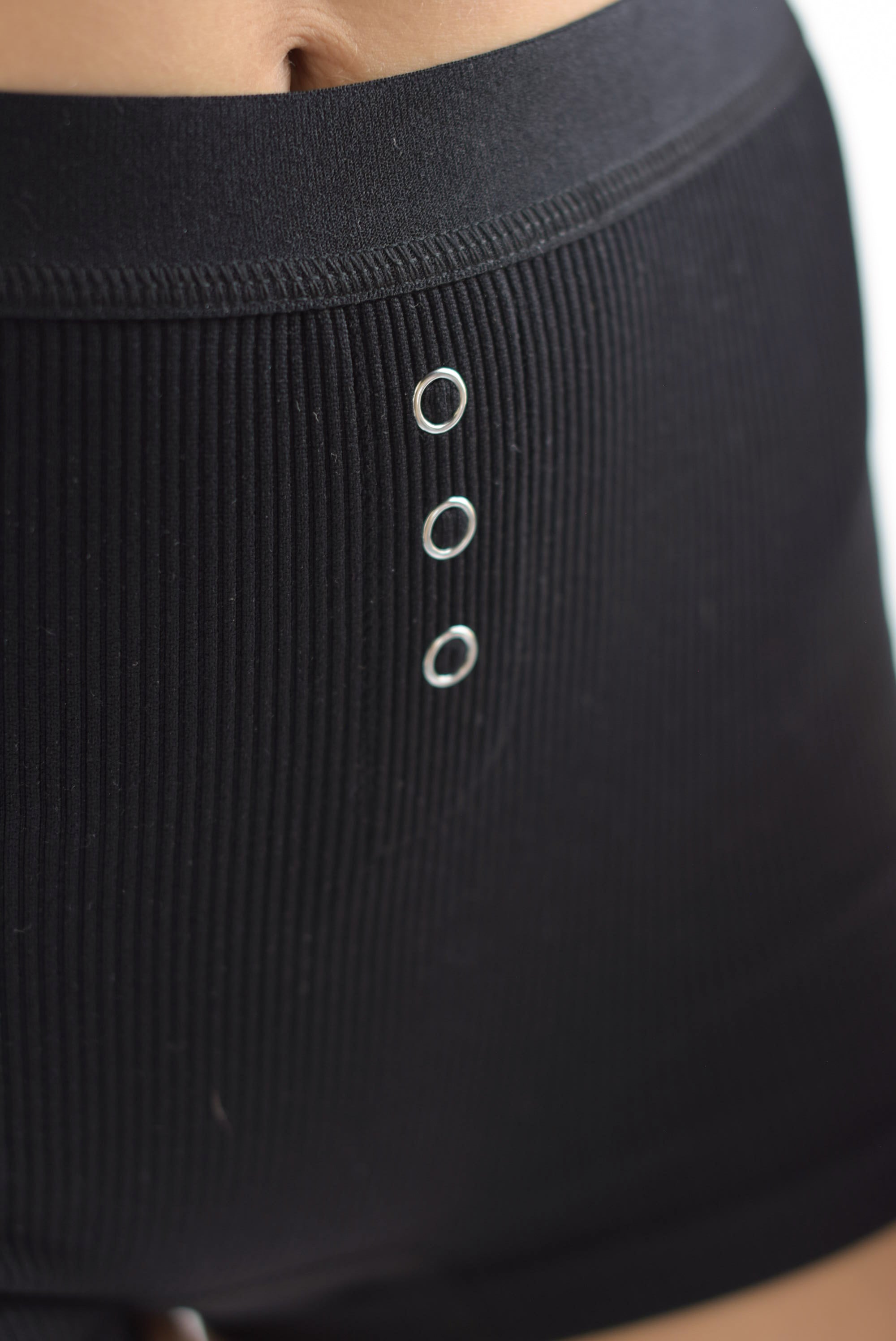 Set Short y Top underwear Negro