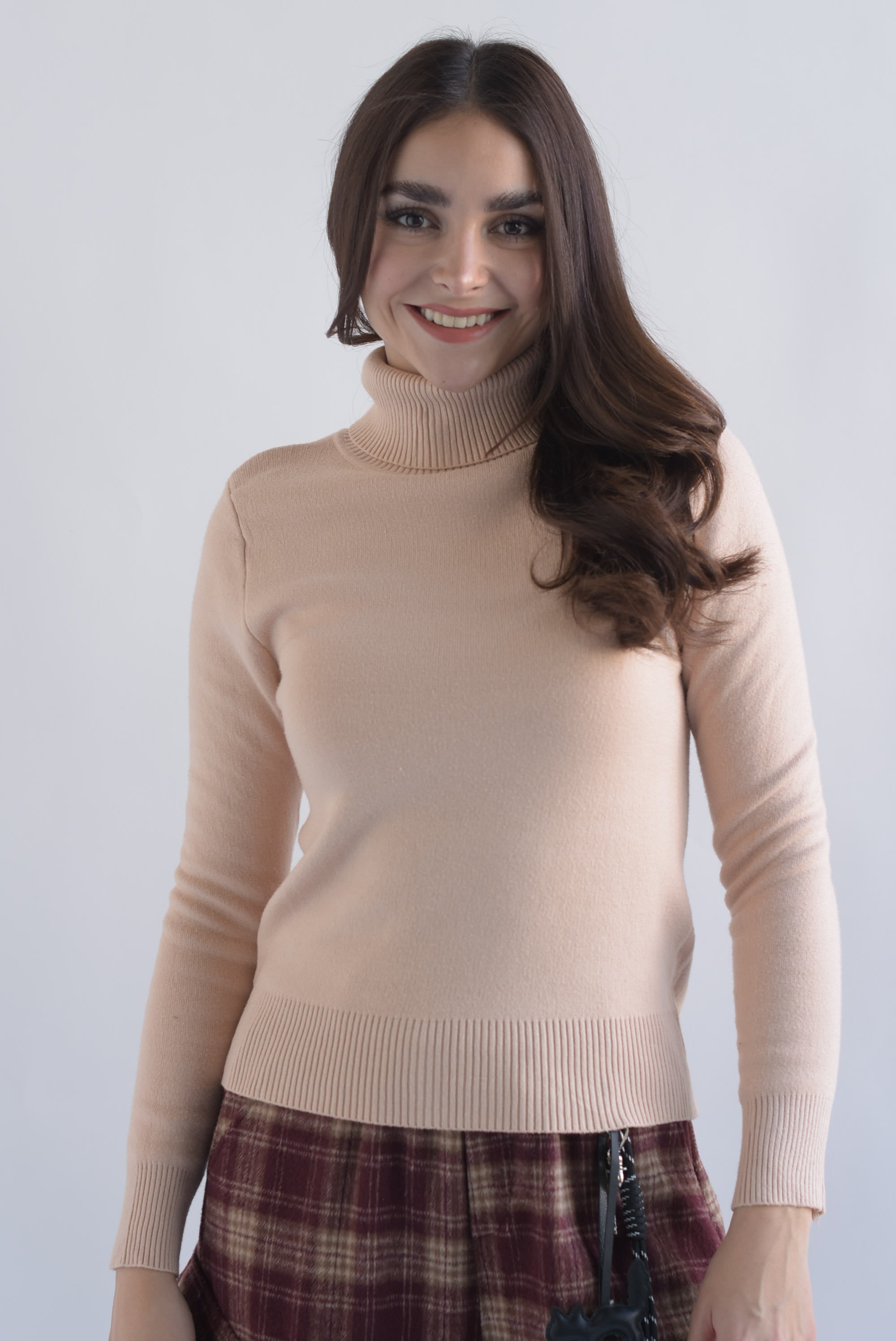 Sweater térmico cuello alto Kaki
