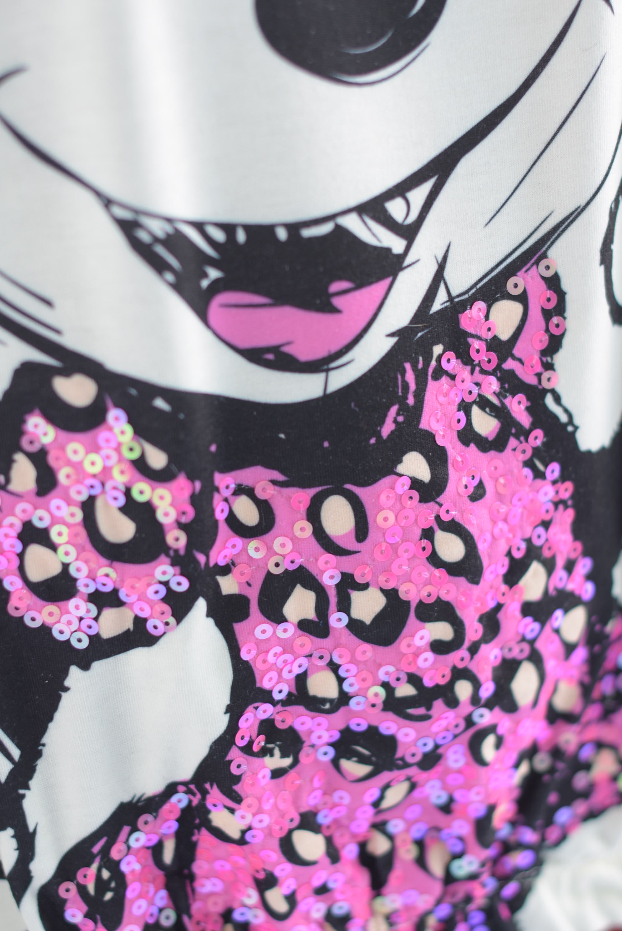 Sudadera Minnie lentejuela Rosa