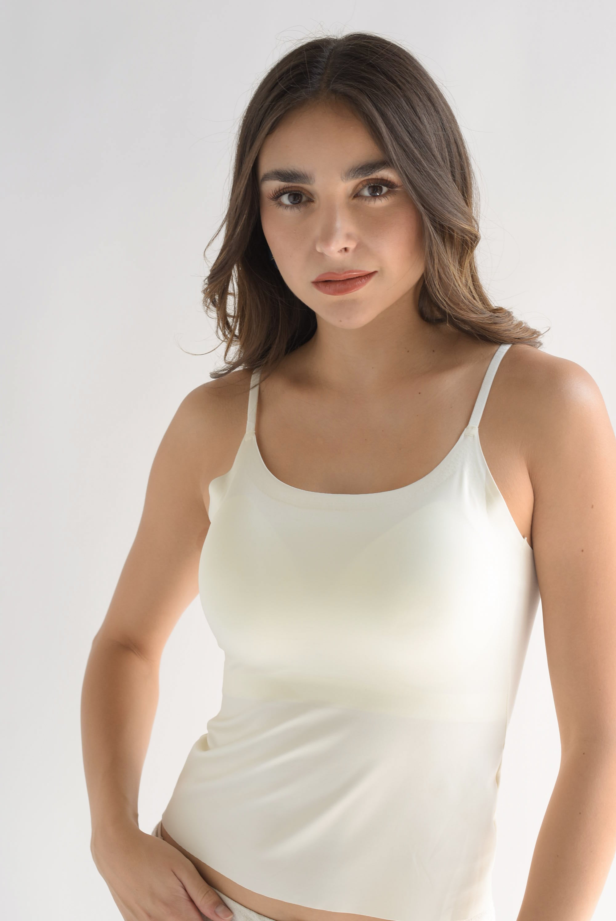 Top underwear seamless Ivory