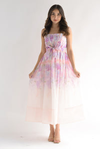 Fashion Styled Vestido hortensias Pastel