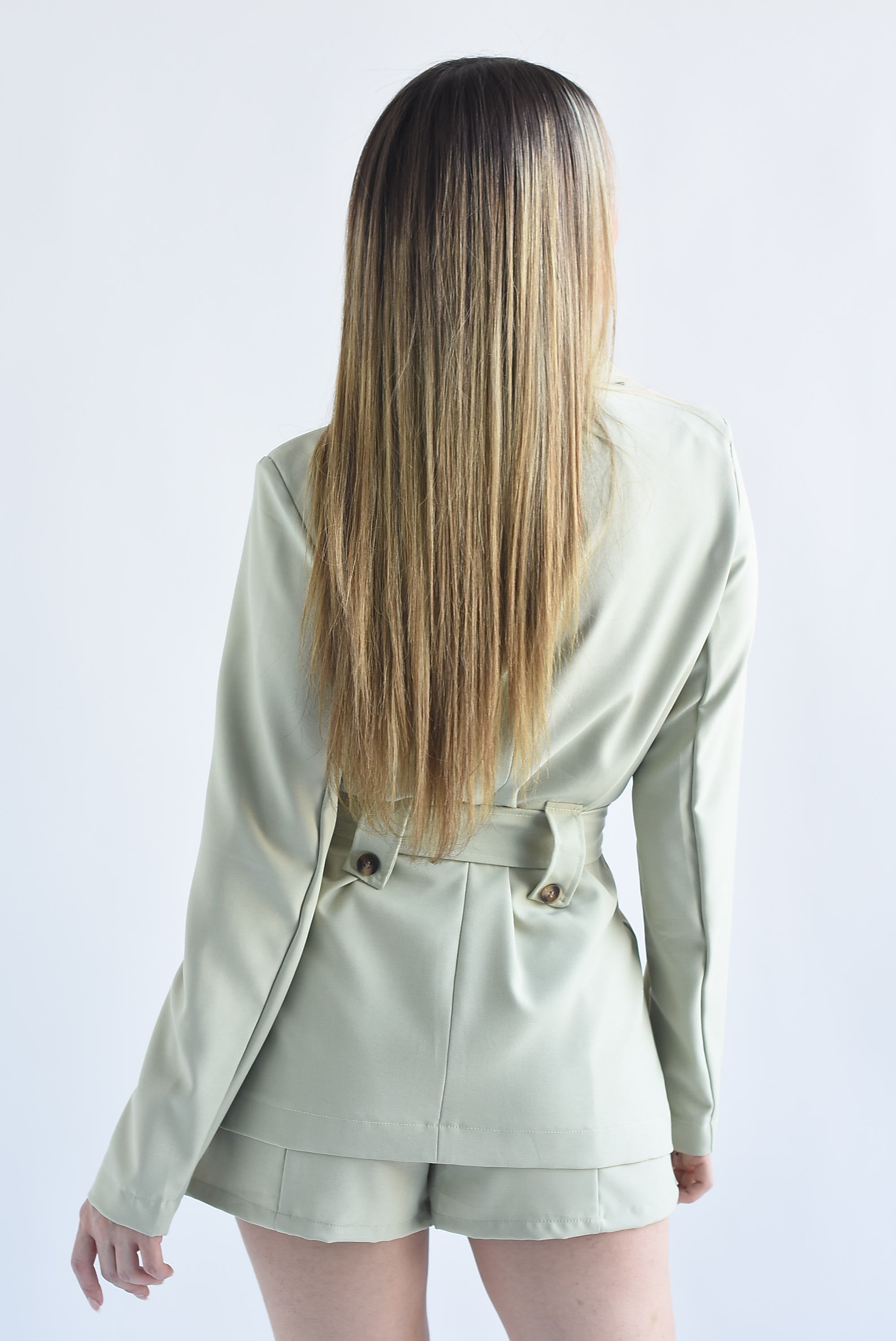 Set Short y Blazer cargo