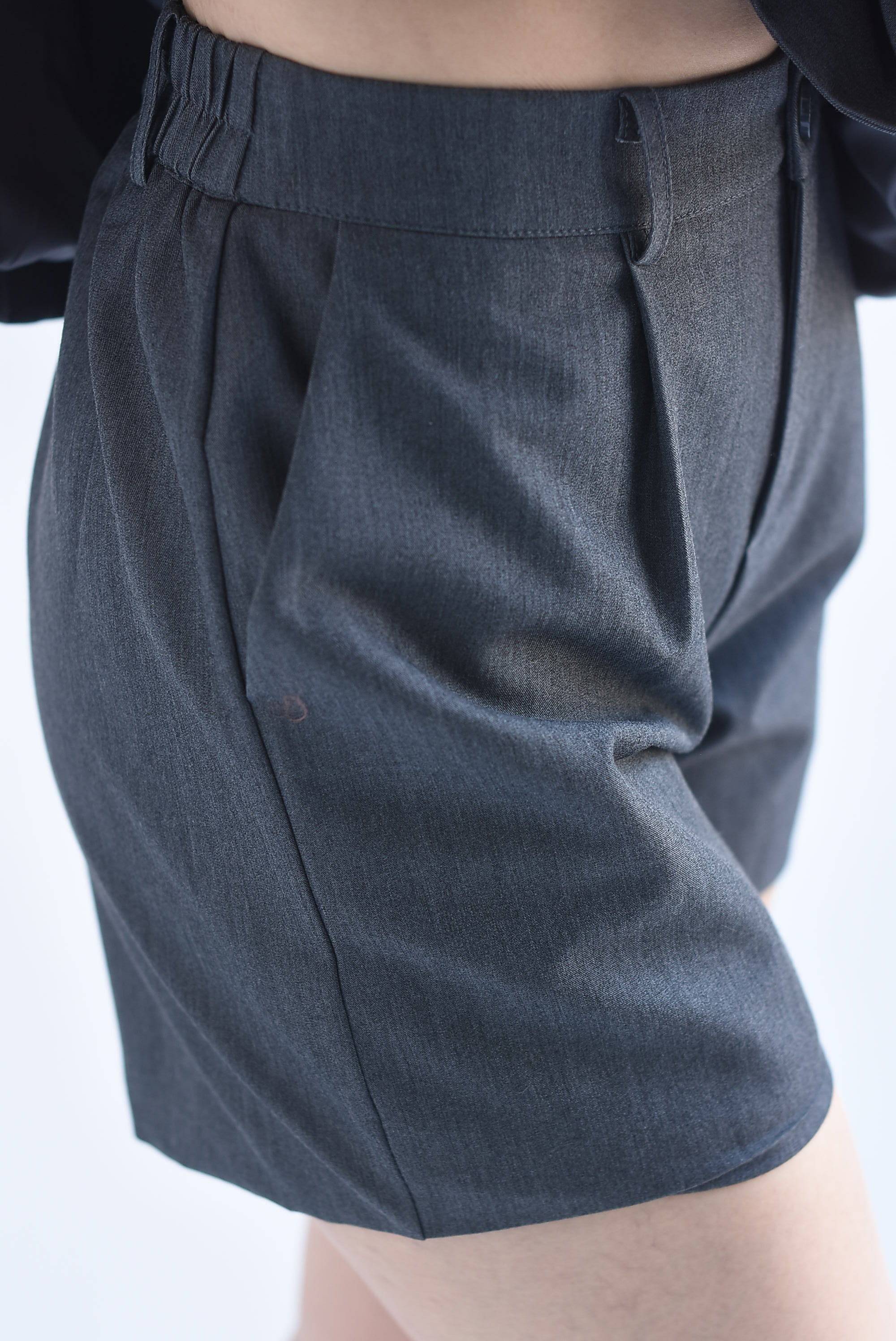 Set Short y Chaleco vestido halter