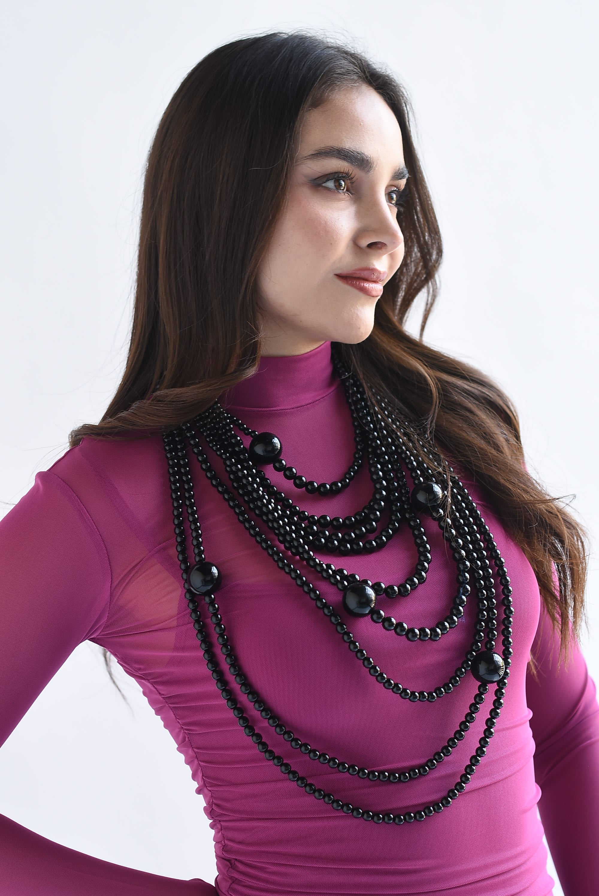 Multi collar perlas