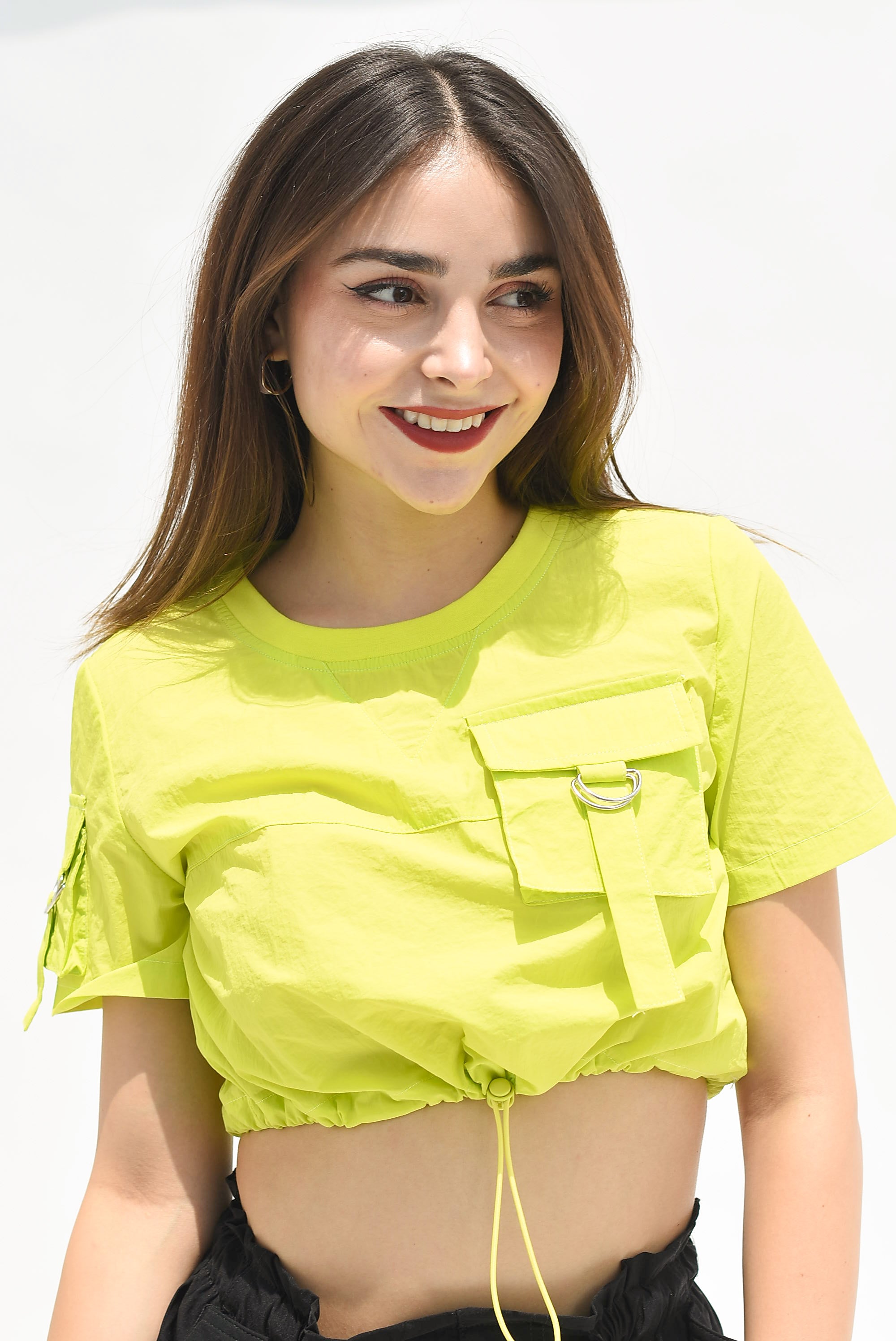 Blusa cargo parachute Lime