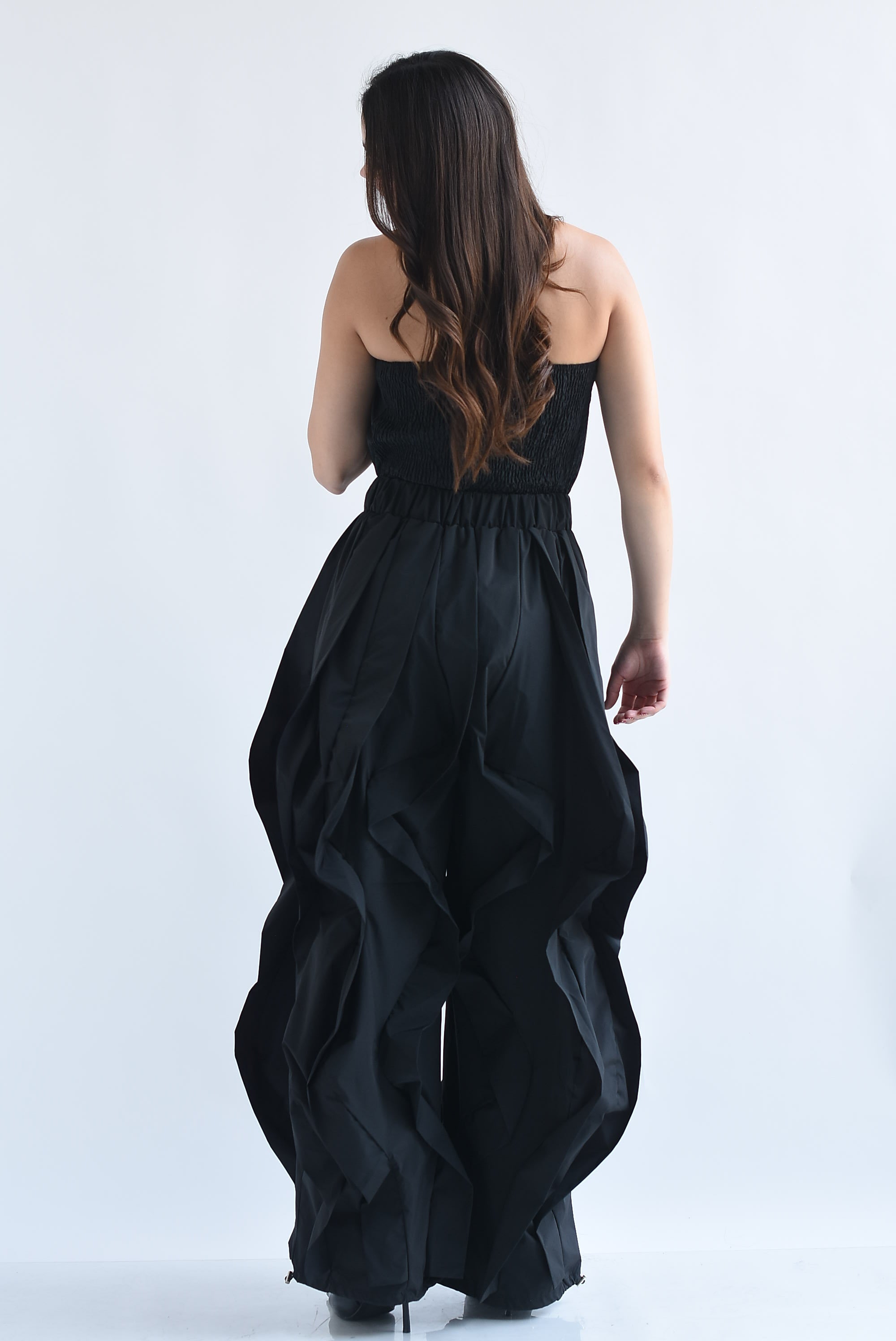 Jumpsuit halter parachute ondas