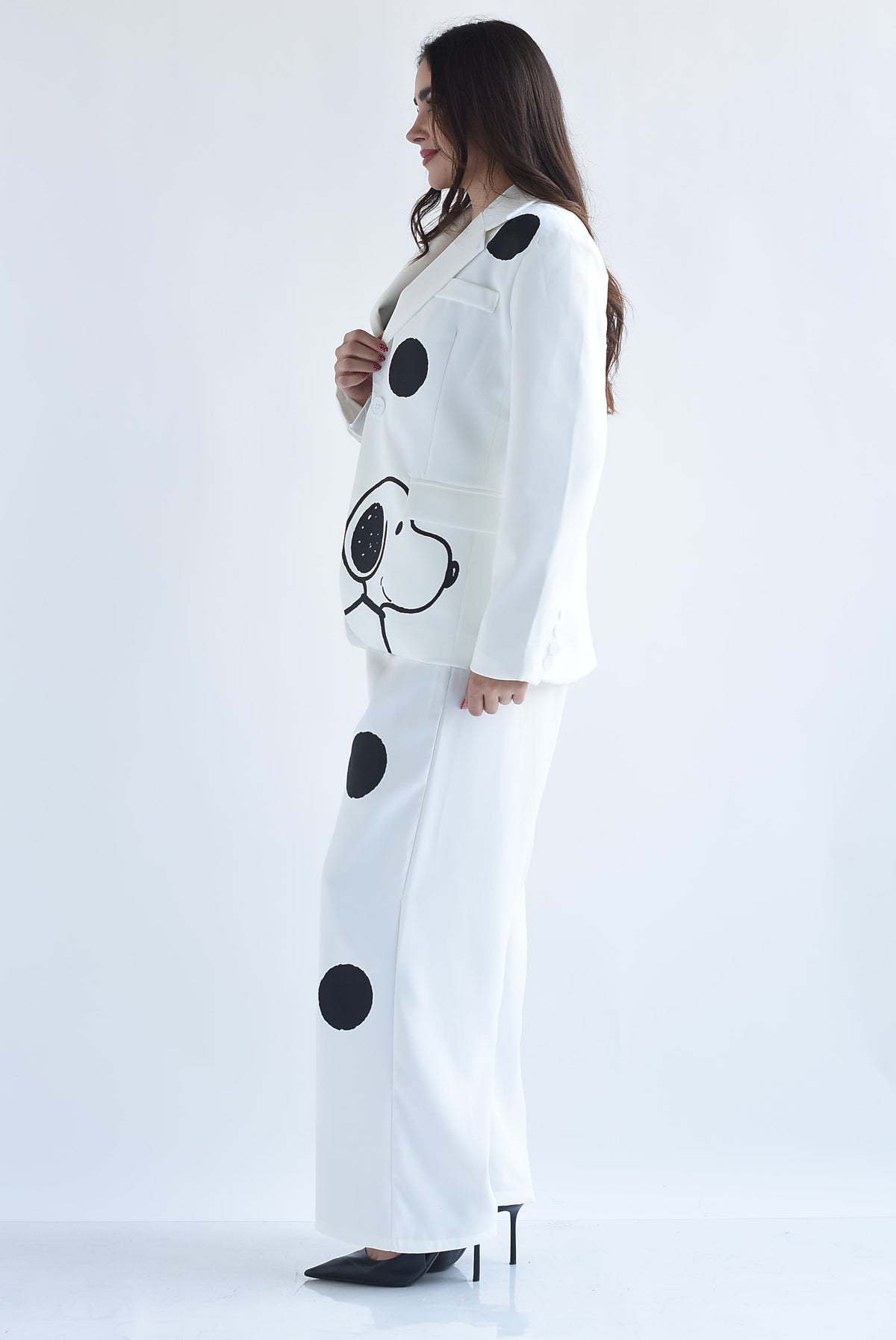 Set Pantalón y Blazer SNOOPY polka dots