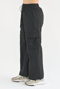 Fashion Styled Pantalón cargo 3D Negro