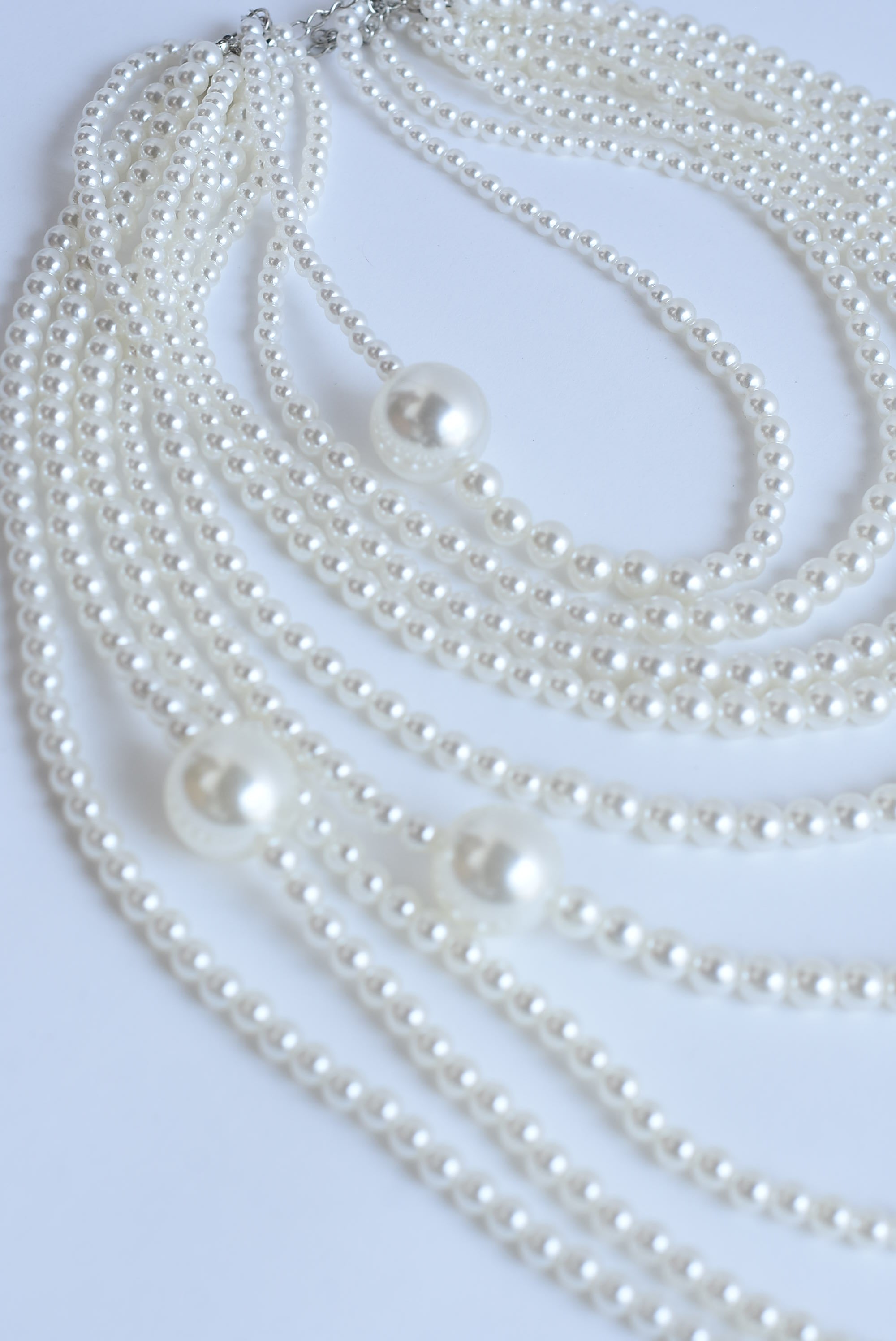 Multi collar perlas