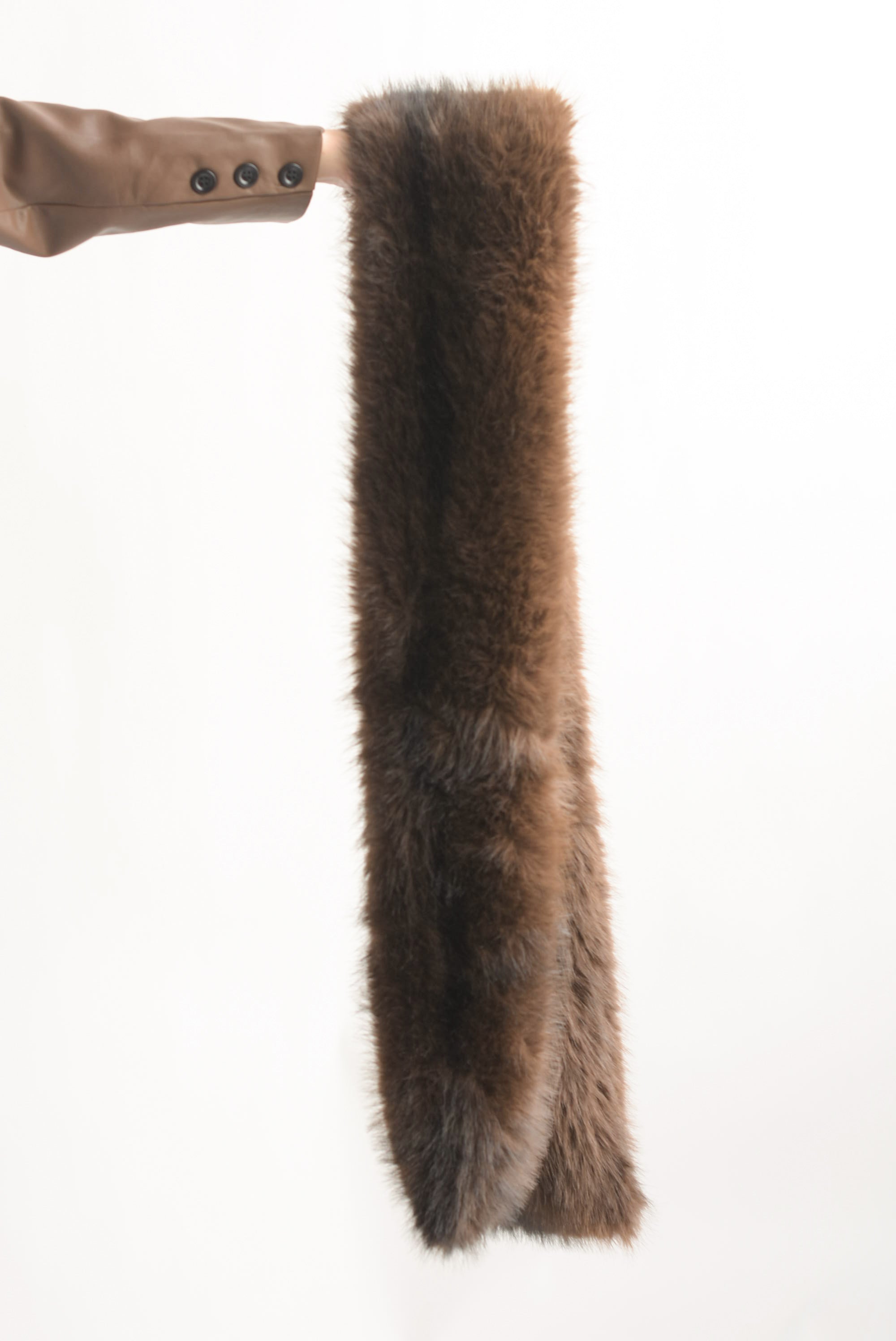 Estola faux fur Espresso