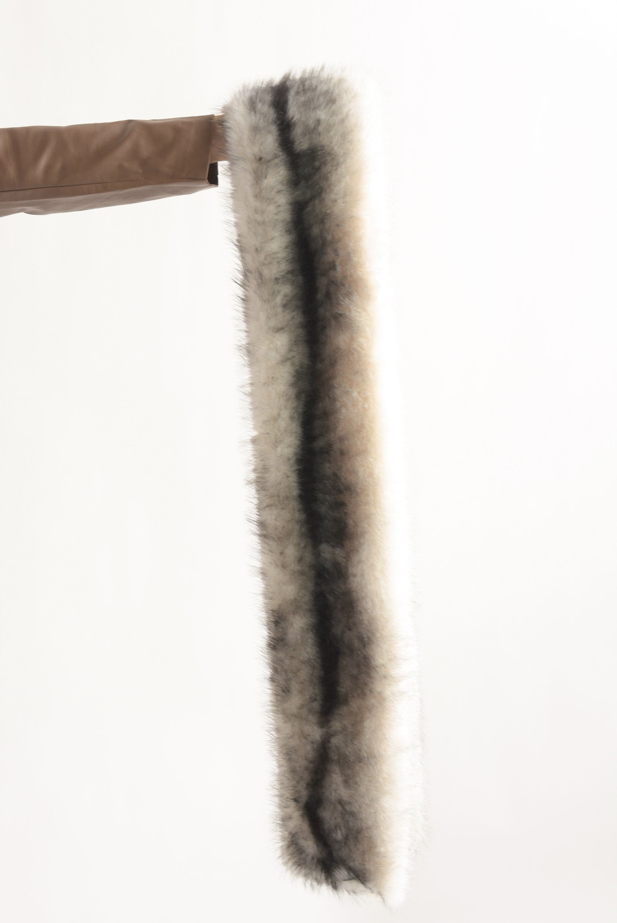 Estola faux fur Blanco & Negro