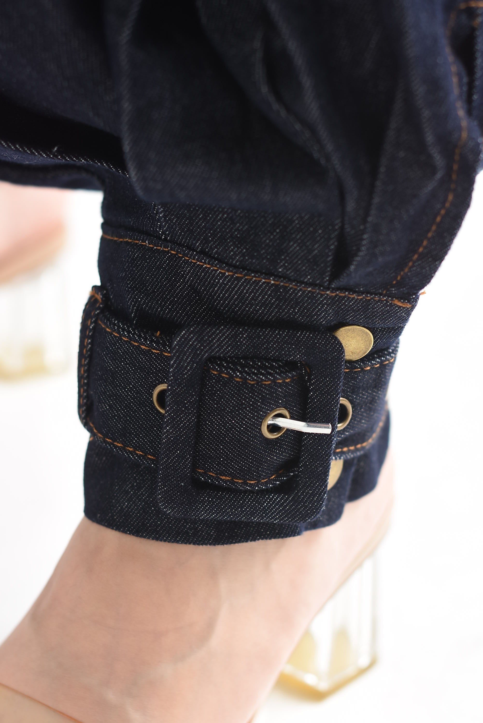 Set Pantalón y Chamarra globo Denim