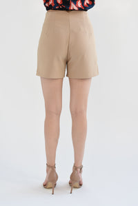 Fashion Styled Short cintura alta Kaki
