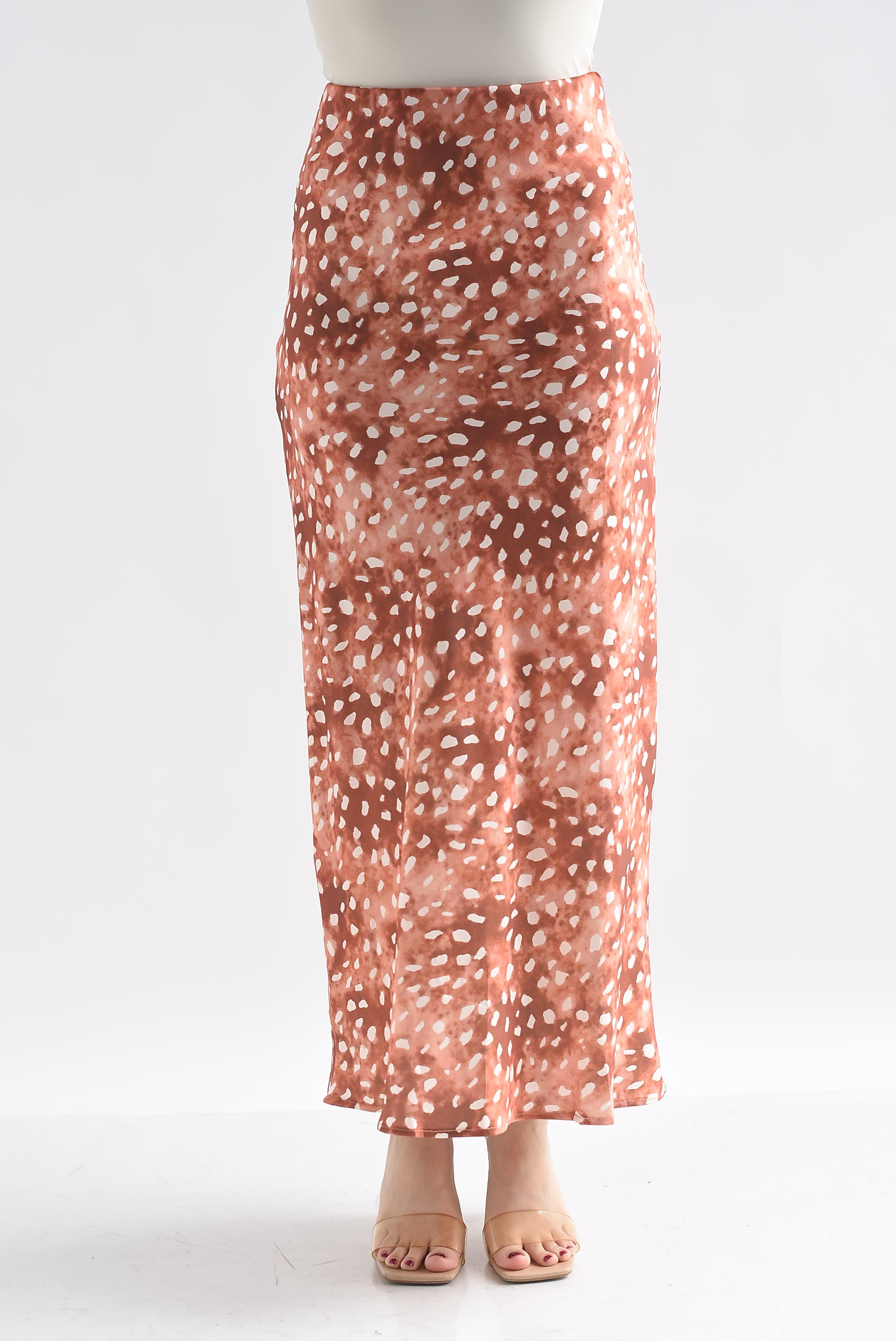Falda lencera animal print