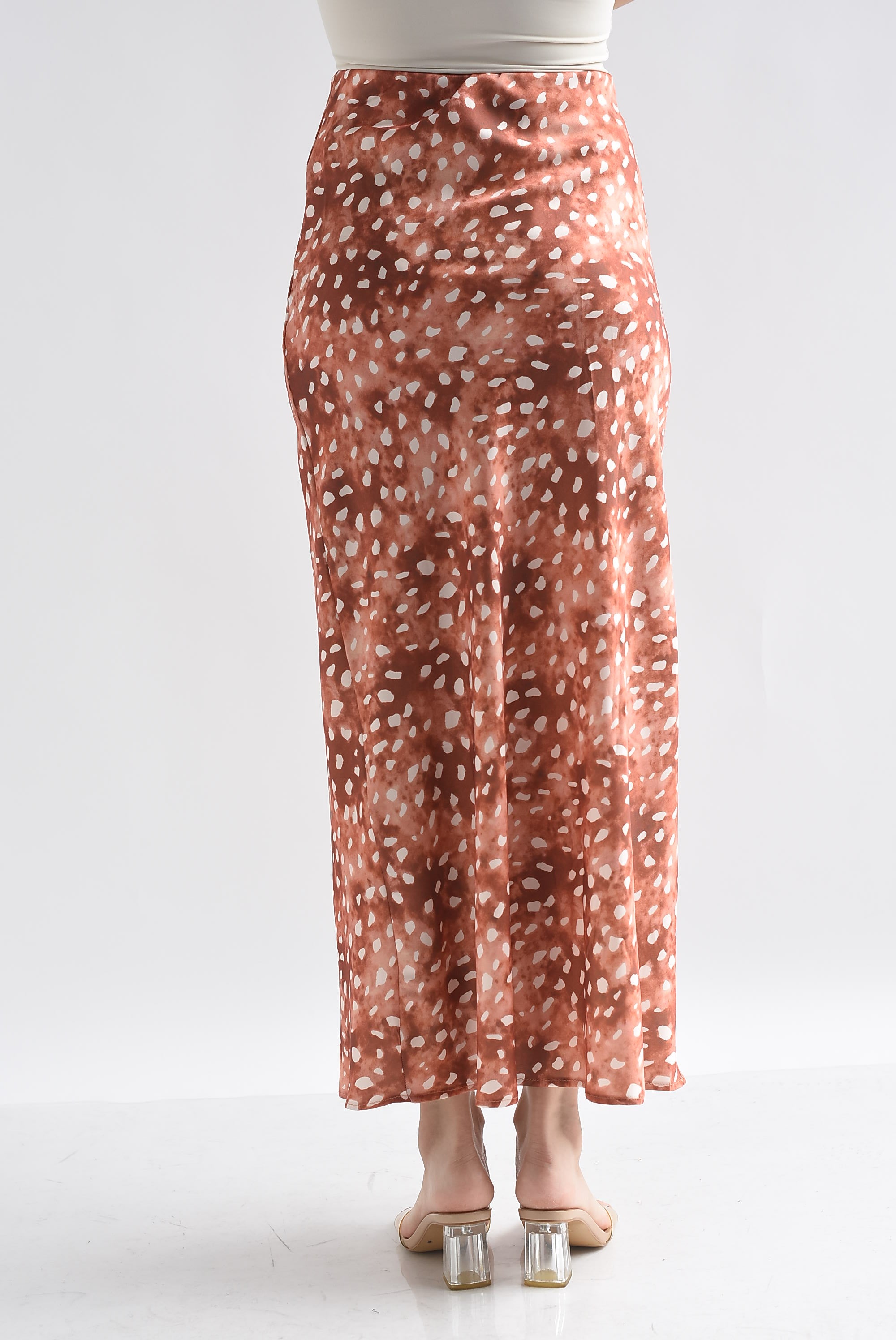 Falda lencera animal print