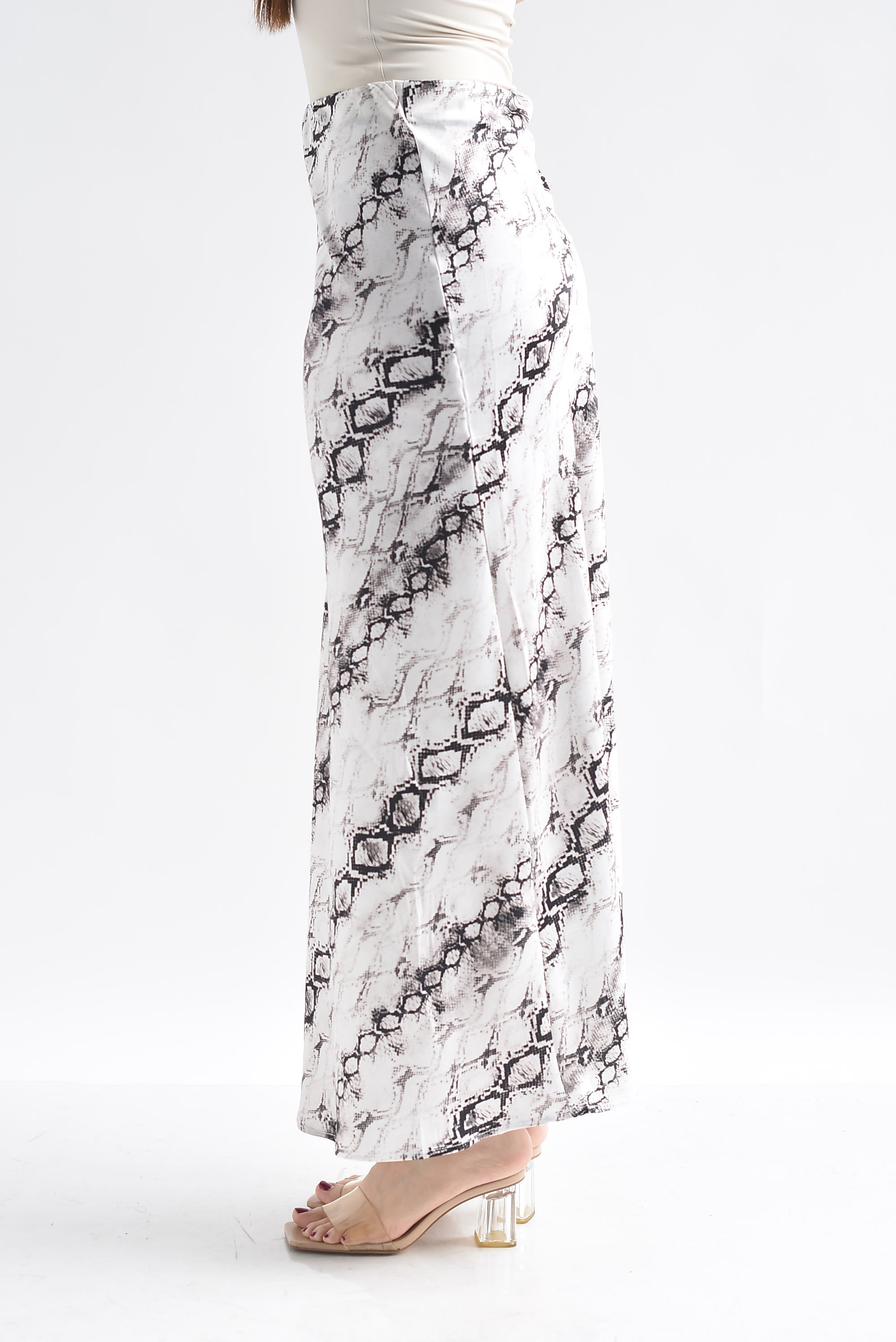 Falda lencera animal print