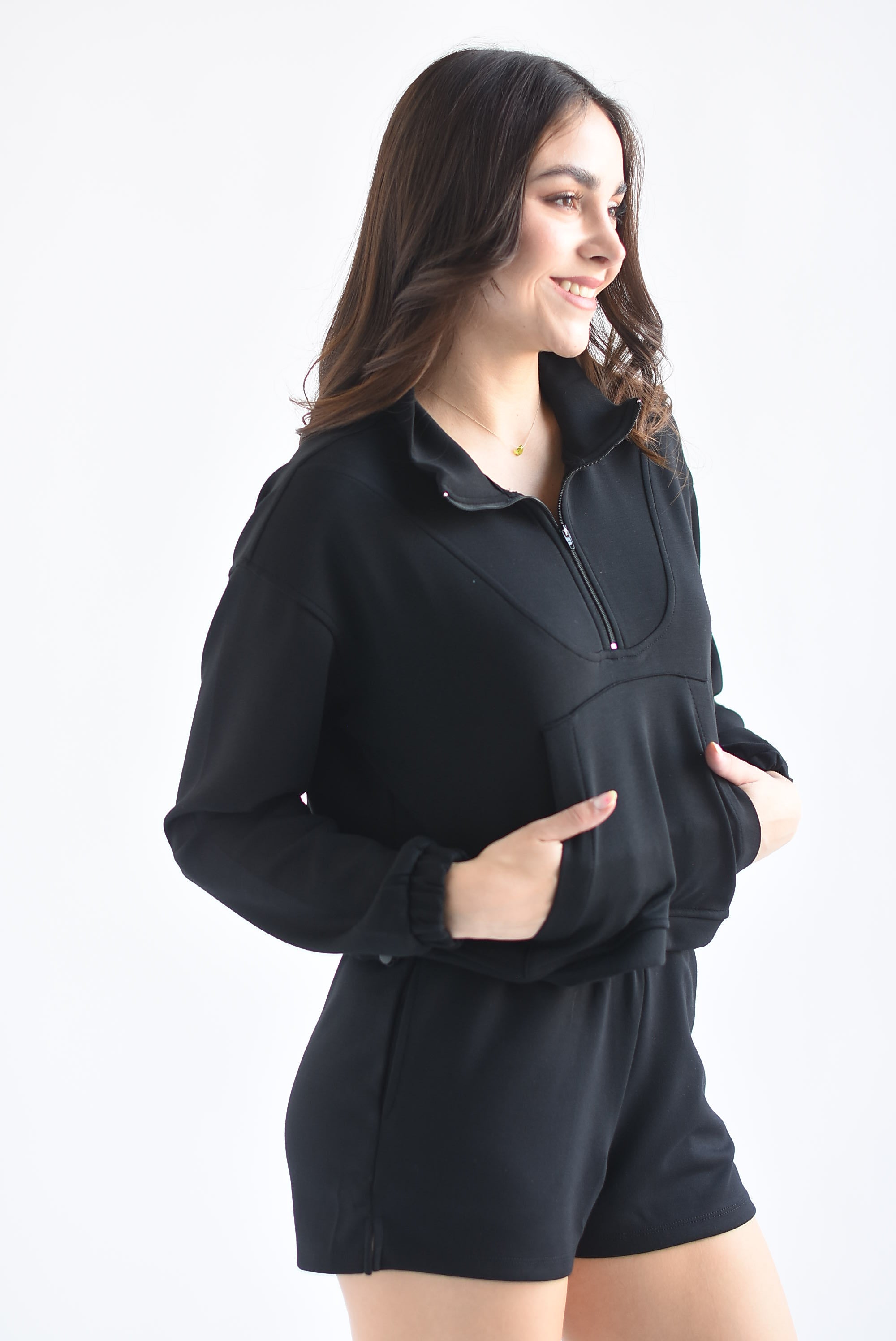 Set Short y Sudadera jareta