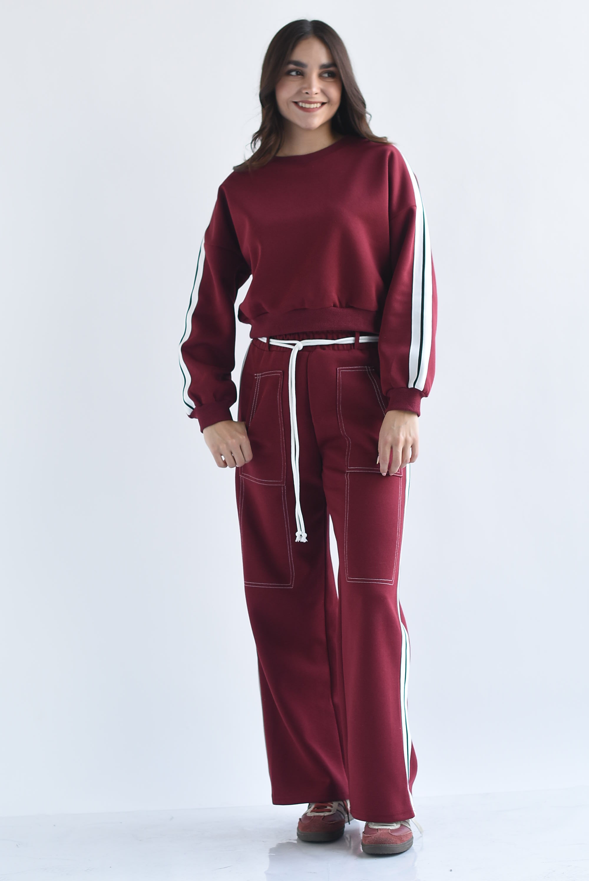 Set Pantalón y Sudadera track agujeta