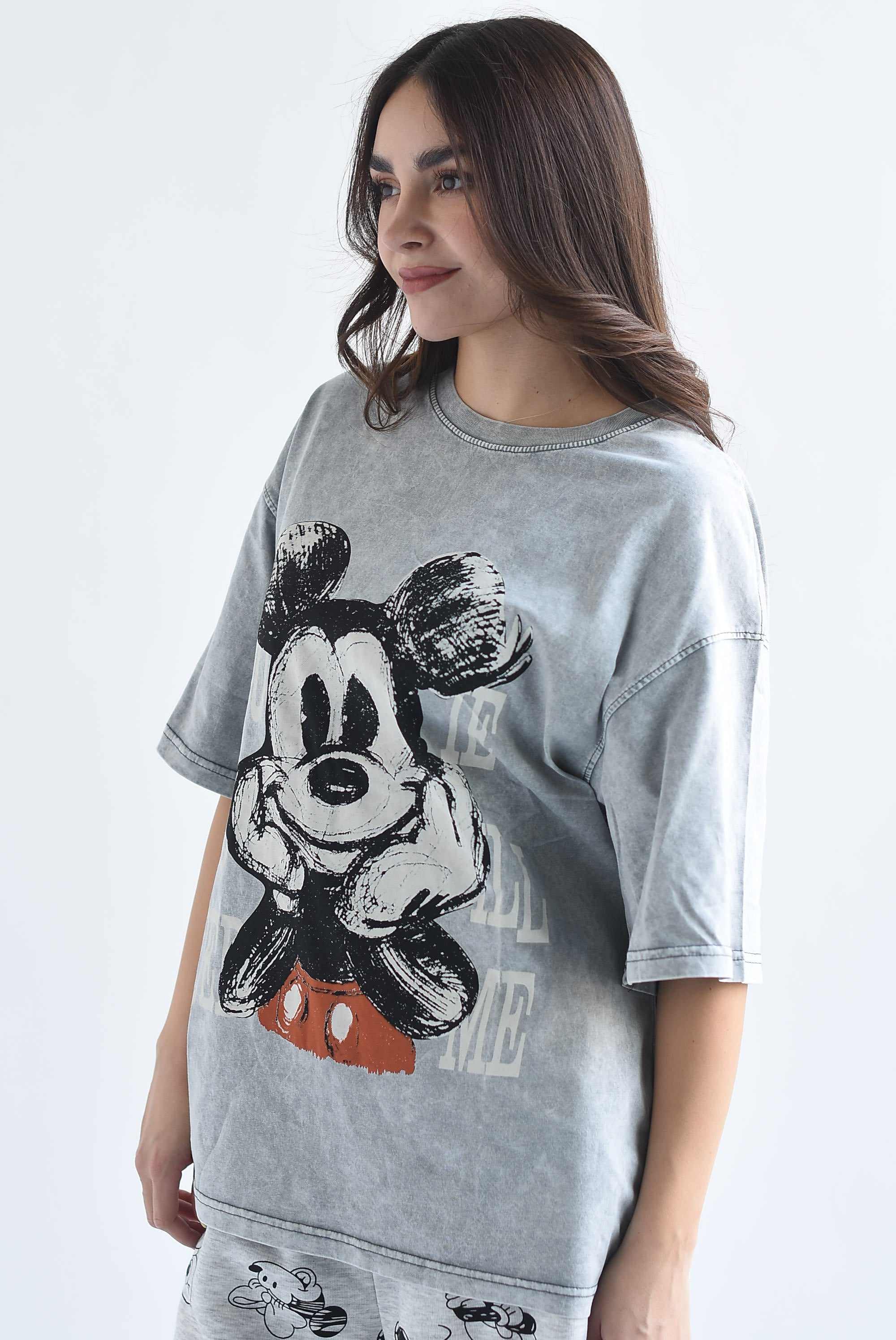 T-Shirt MICKEY deslavada